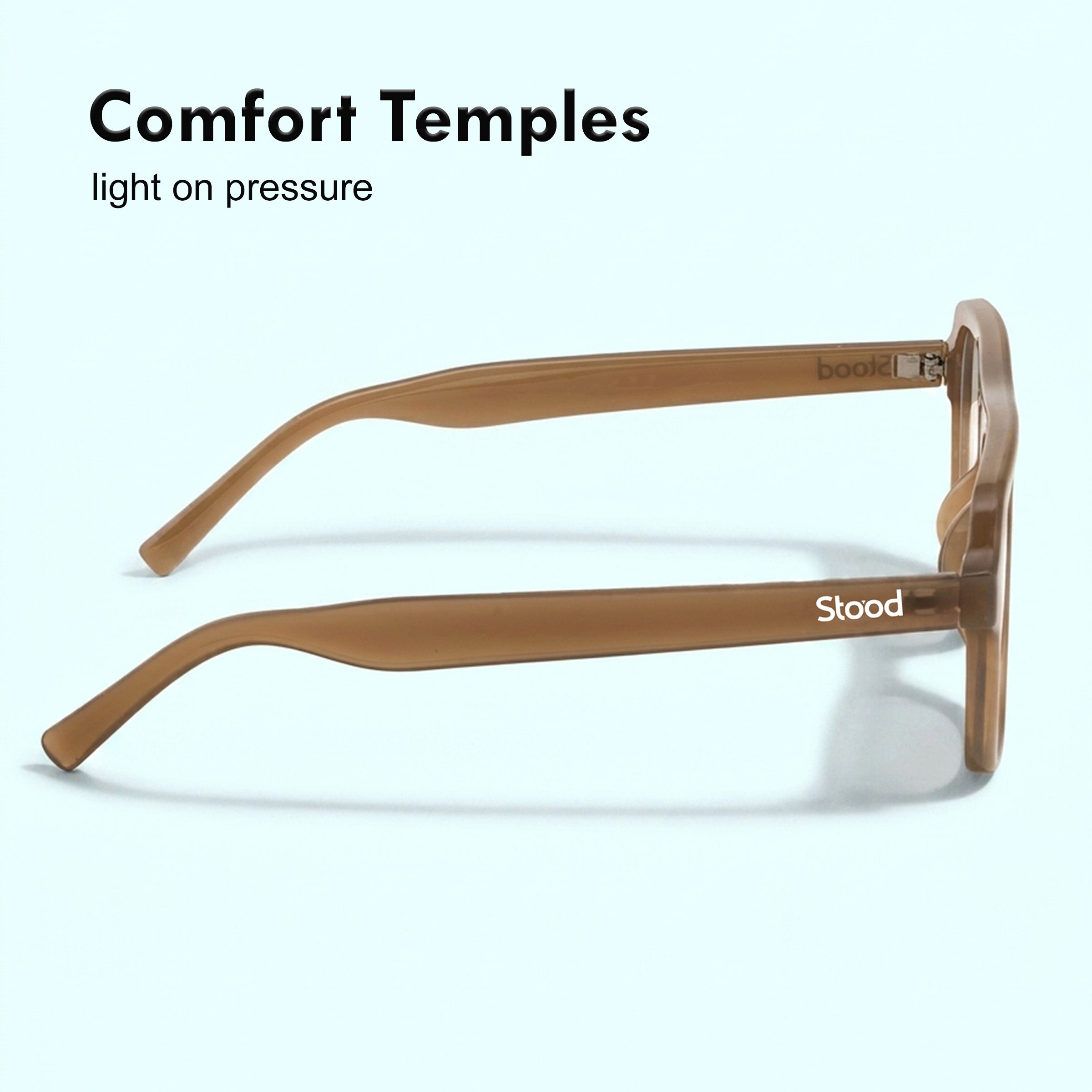 Stood Square Grey UV Protection Chashma For Men & Women New Style – SG-STD0016-C3