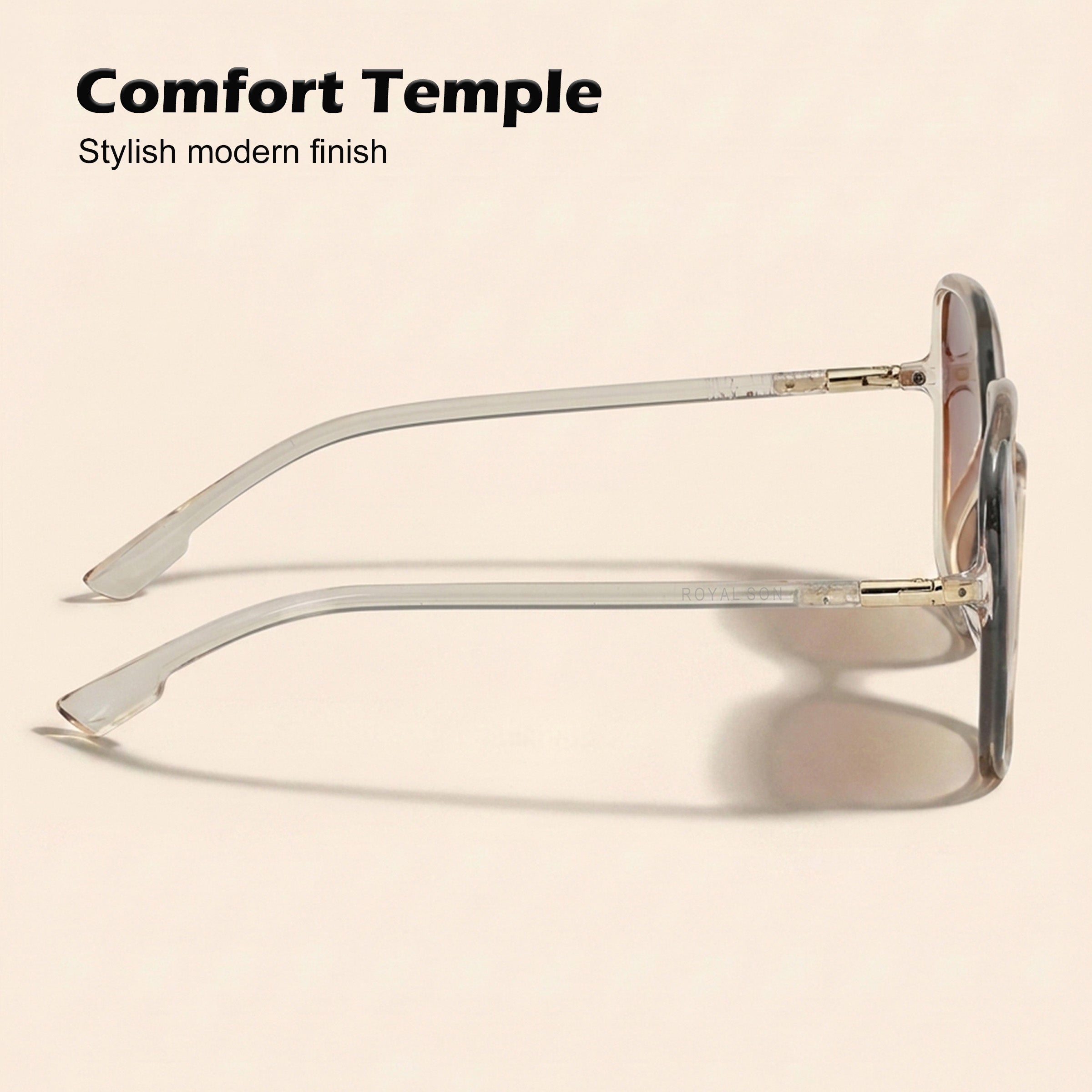 Royal Son Oversized Square UV Protected Women Sunglasses - CHI0096-C2