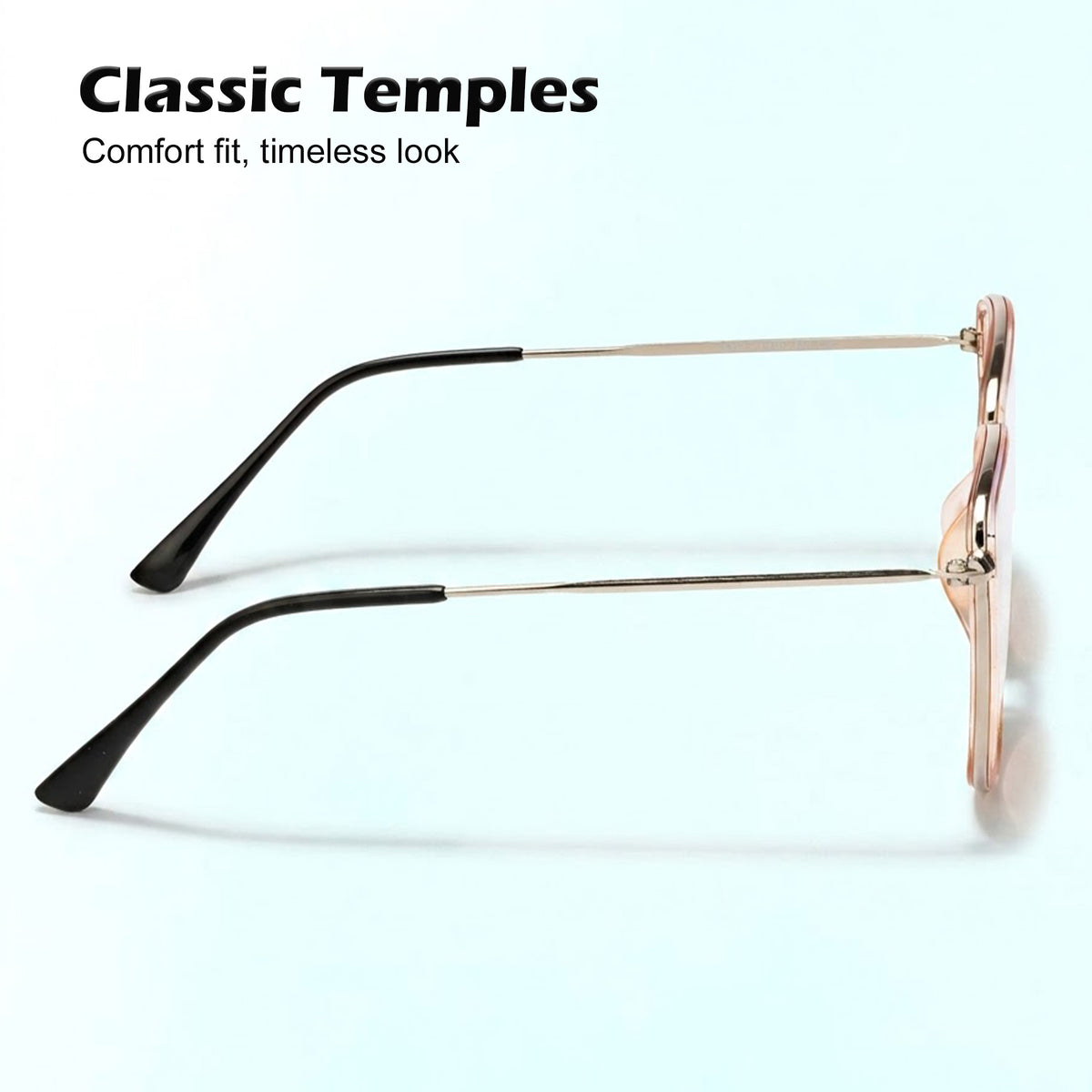 Royal Son Square Blue Ray Cut Men Women Eye Glasses - SF0015-C3