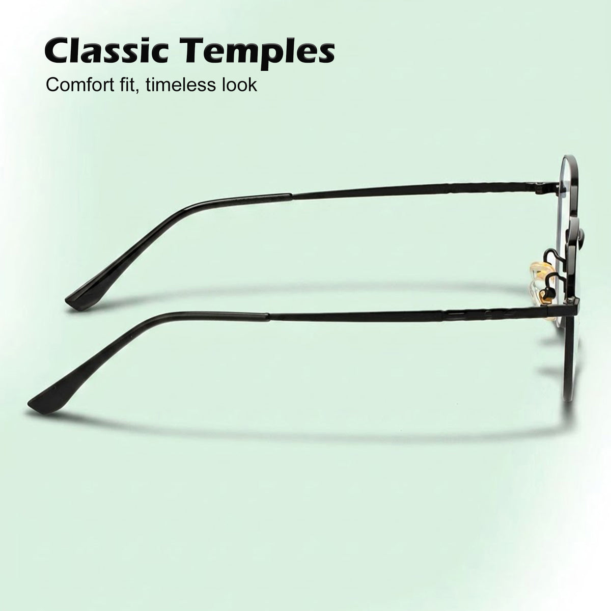 Royal Son Round Blue Ray Cut Men Women Eye Glasses - SF0018-C1