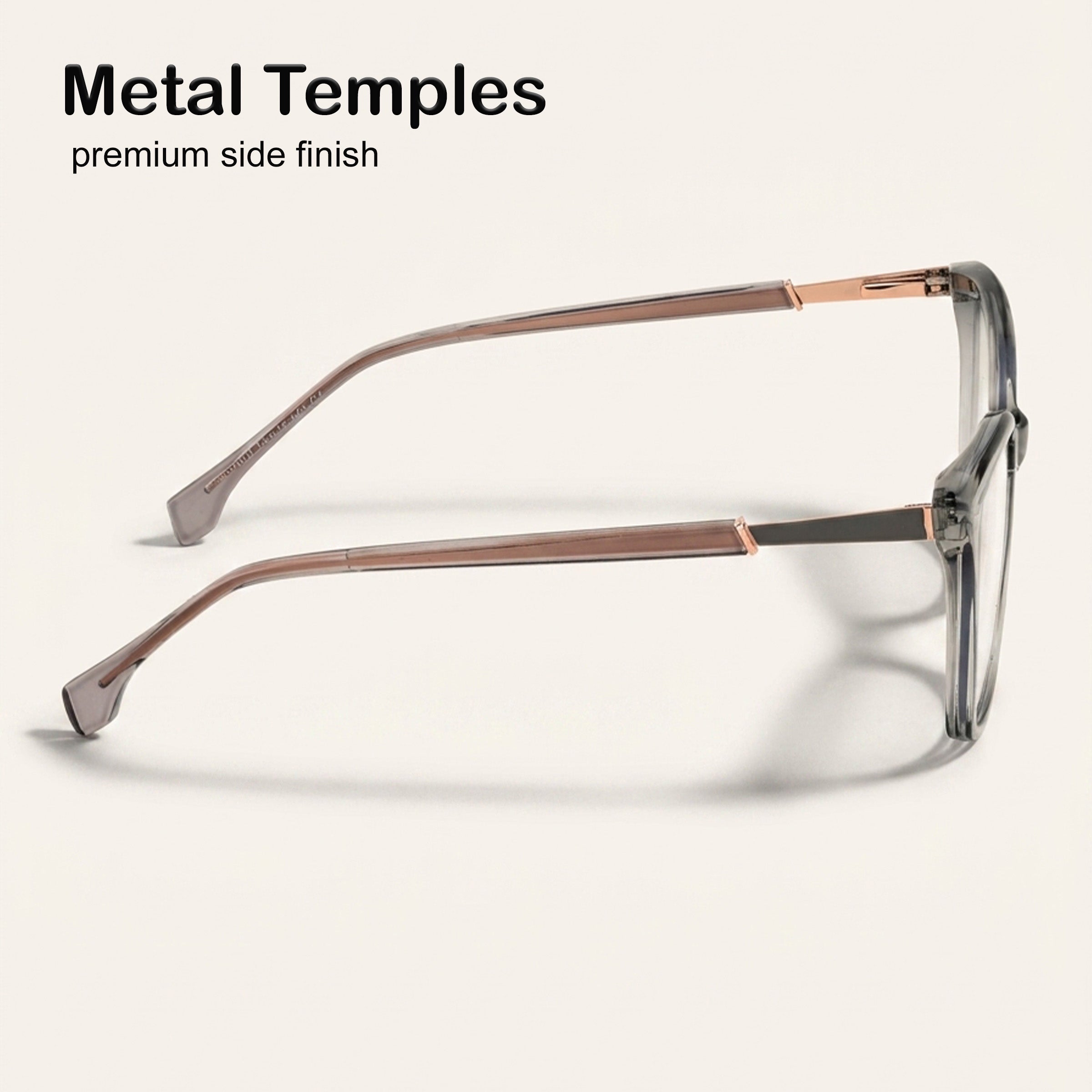 Perkey Square Cat Eye Protection Anti Glare Computer Glasses For Women –  OPTL0028-C3