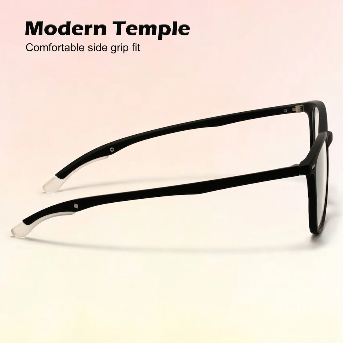 Royal Son Pilot Black Spectacles Frames Men Women - SF0061-C1