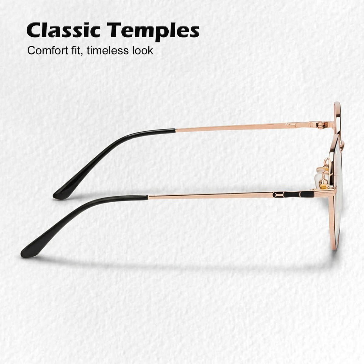 Royal Son Hexagonal Blue Ray Cut Men Women Eye Glasses - SF0019-C4