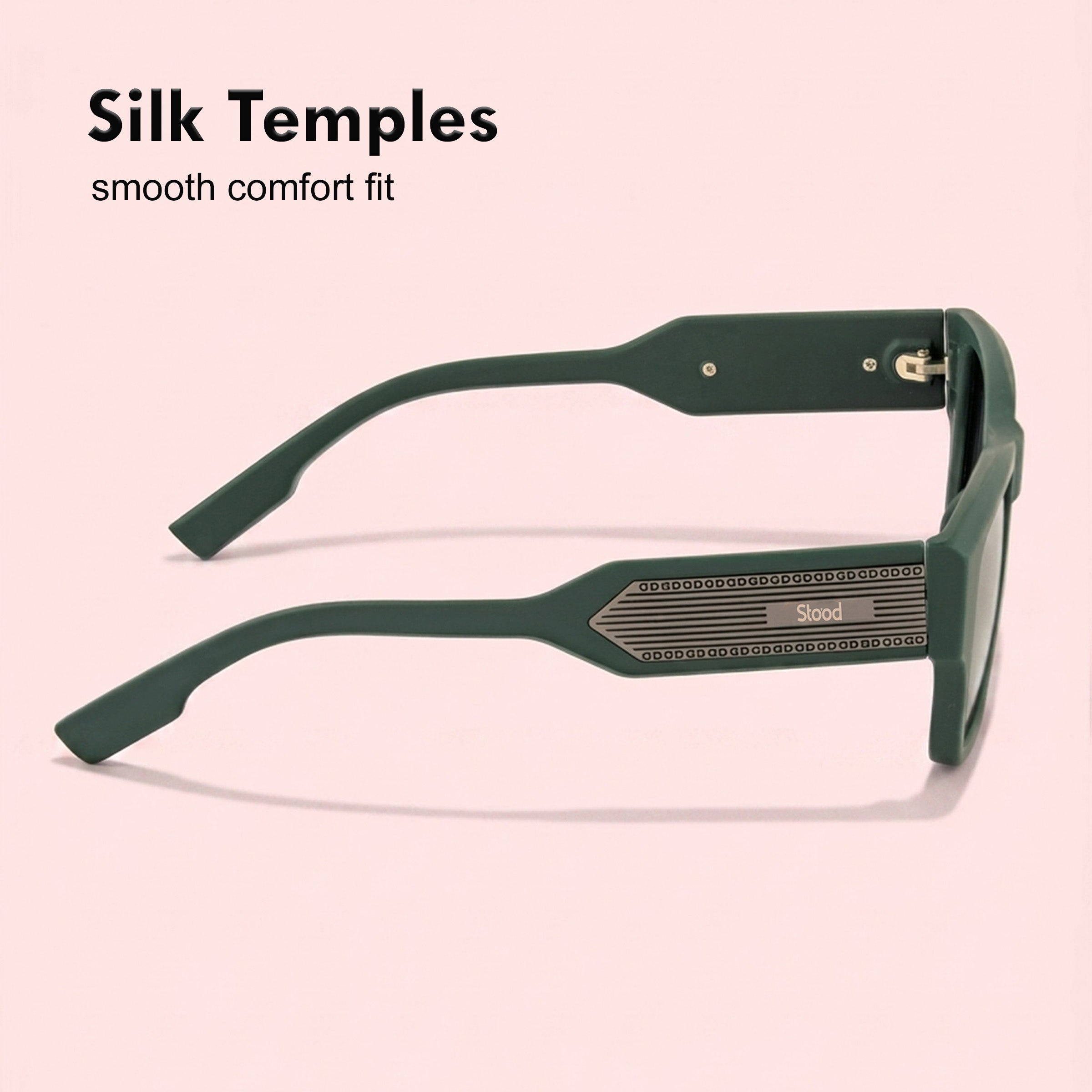 Stood Square Black Polarized UV Protection Goggles For Men & Women Sunglasses – SG-STD0029-C3