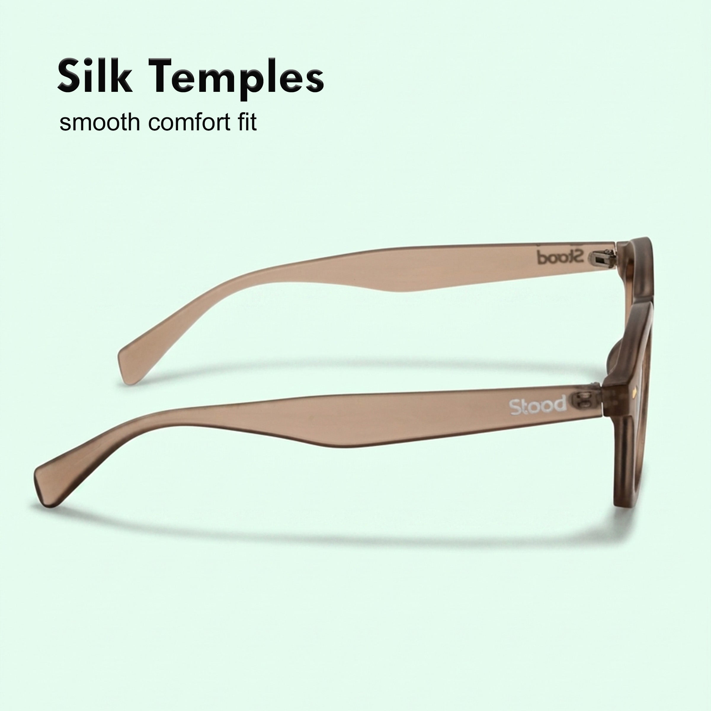 Stood Retro Square Brown UV Protection Goggles For Men & Women Sunglasses – SG-STD0024-C3