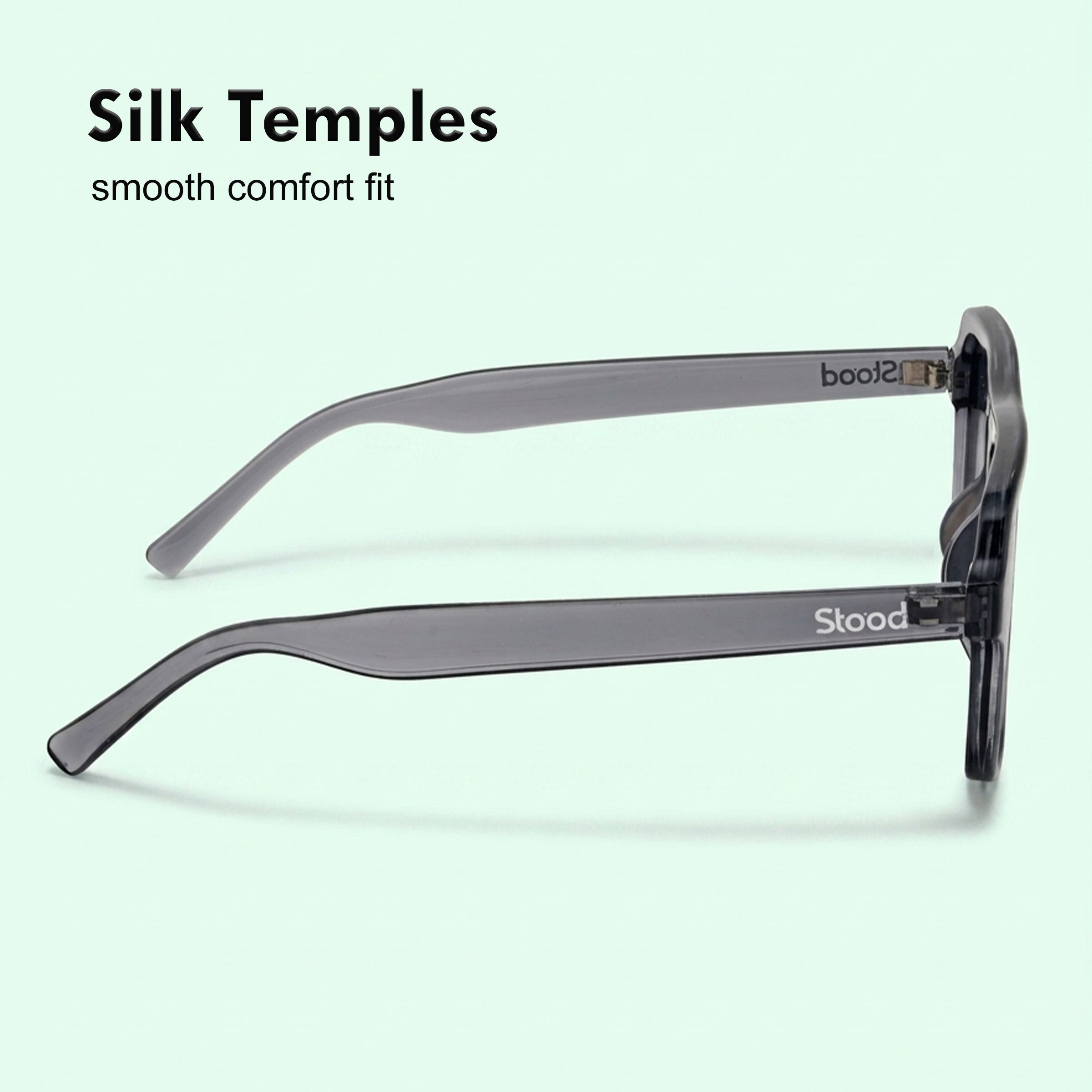 Stood Retro Square Black UV Protection Chashma For Men & Women New Style – SG-STD0024-C2