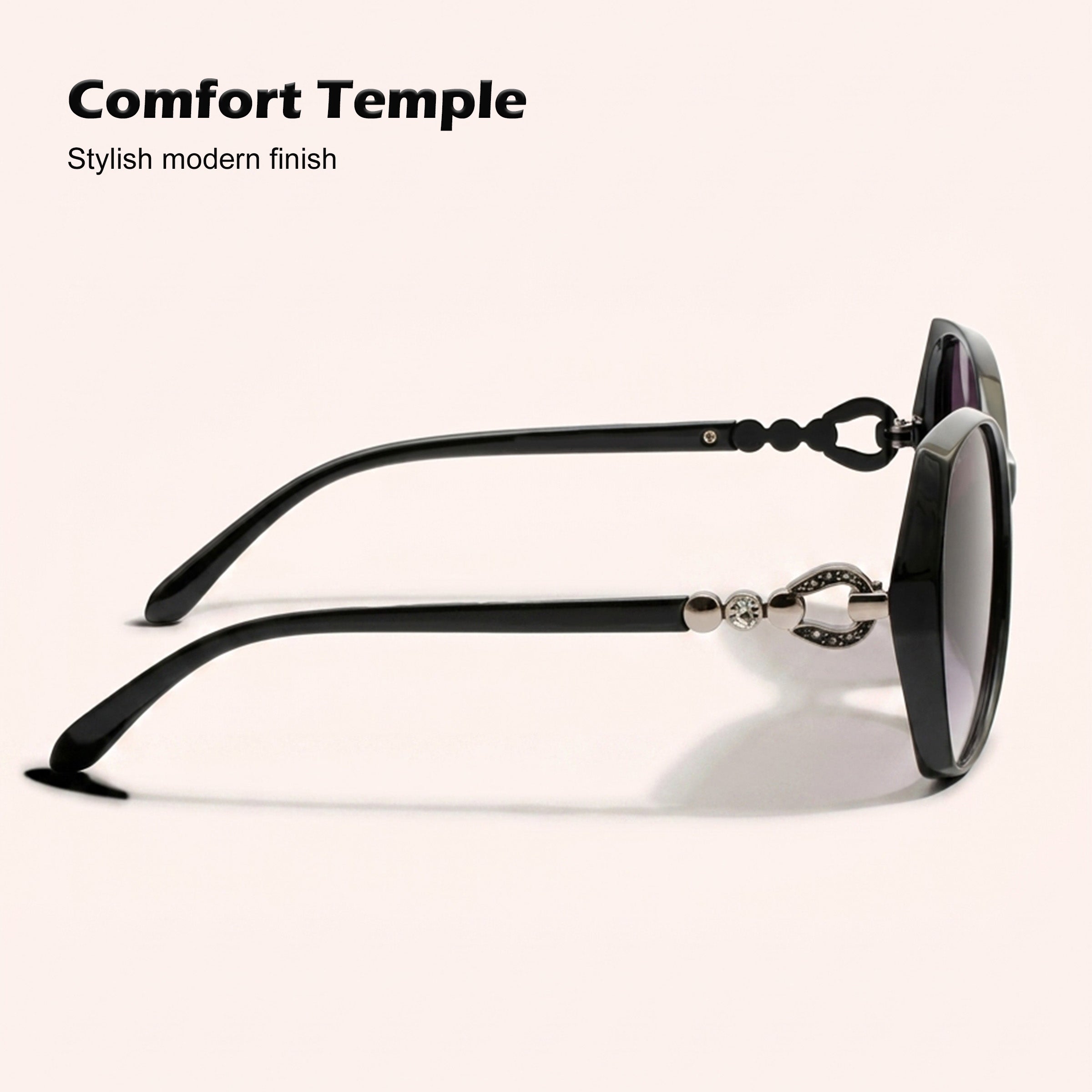 Royal Son Oversized Butterfly UV Protected Women Sunglasses - CHIWM00116-C1