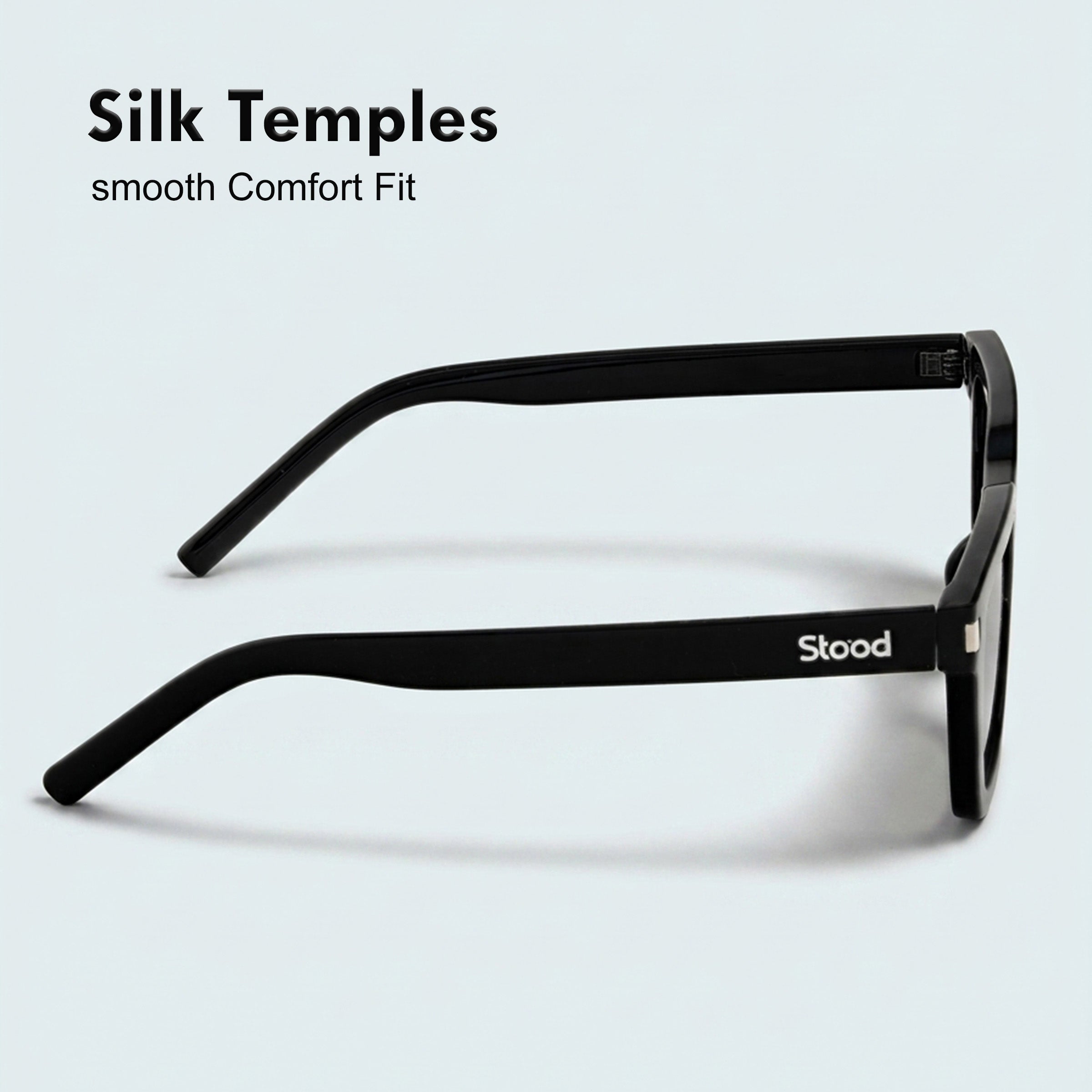 Stood Cat Eye Square Black UV Protection Sunglasses For Men & Women Stylish – SG-STD0012-C1