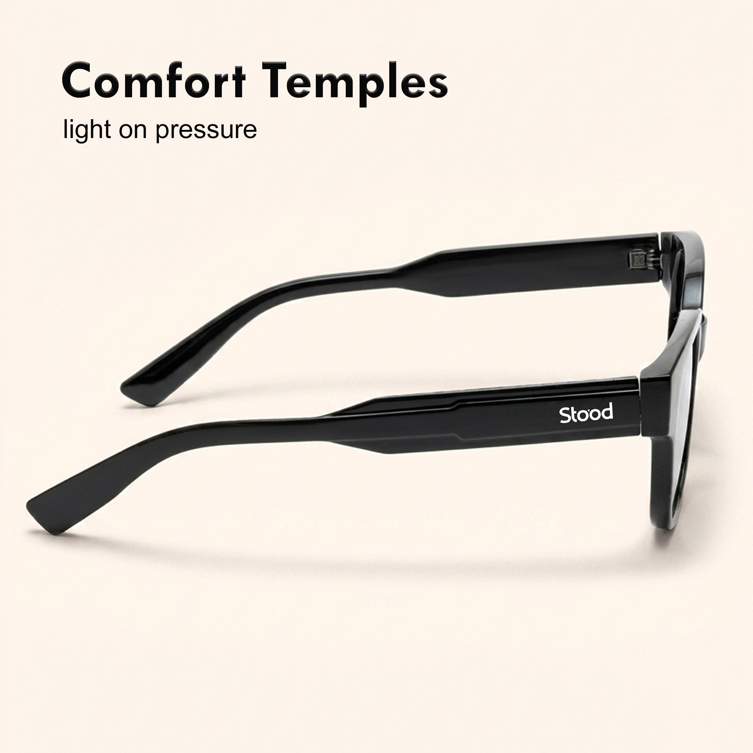 Stood Blue Square UV Protected Sunglasses For Men & Women - SG-STD0034-C2