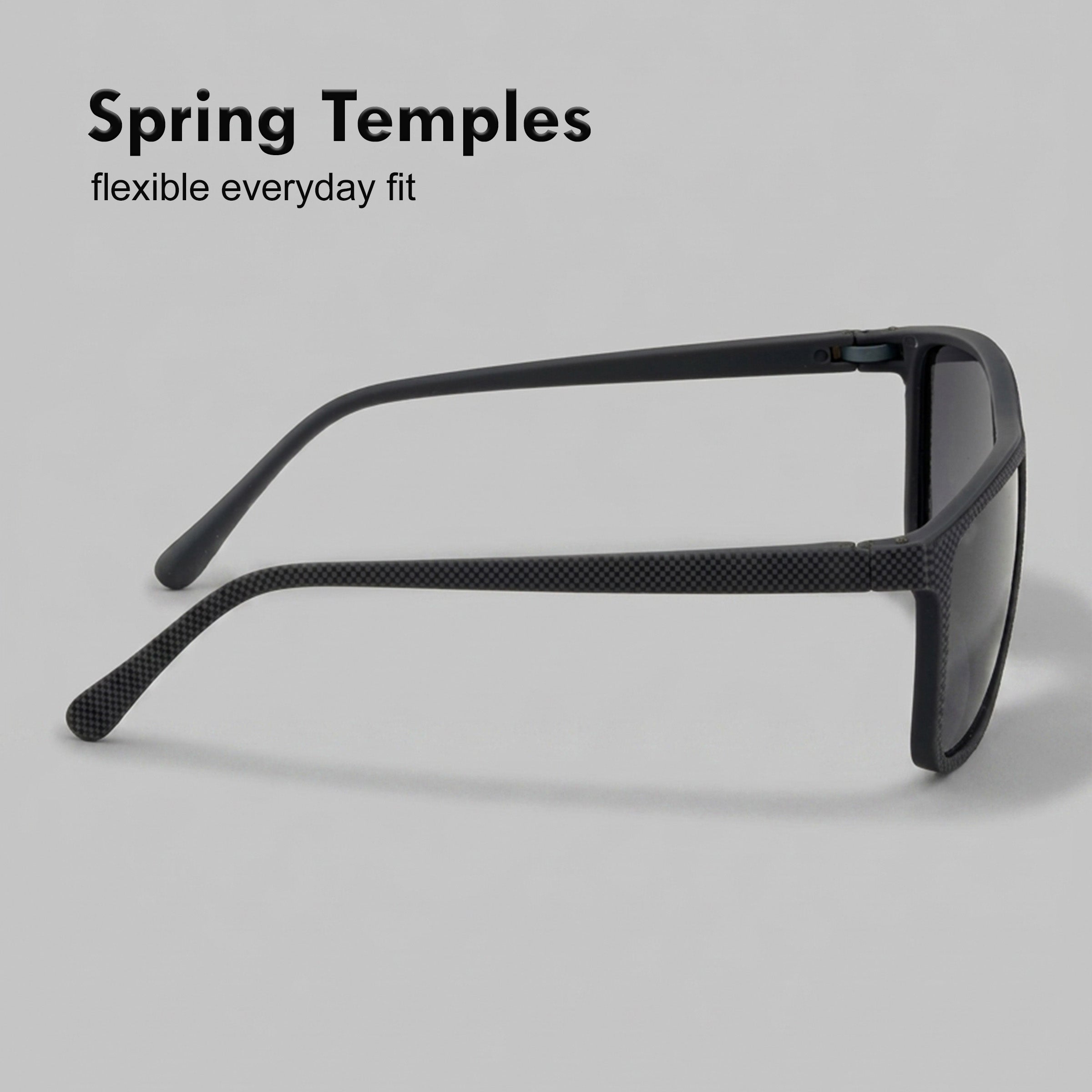 Stood Square Black Polarized UV Protection Goggles For Men & Women Sunglasses – SG-STD0022-C3