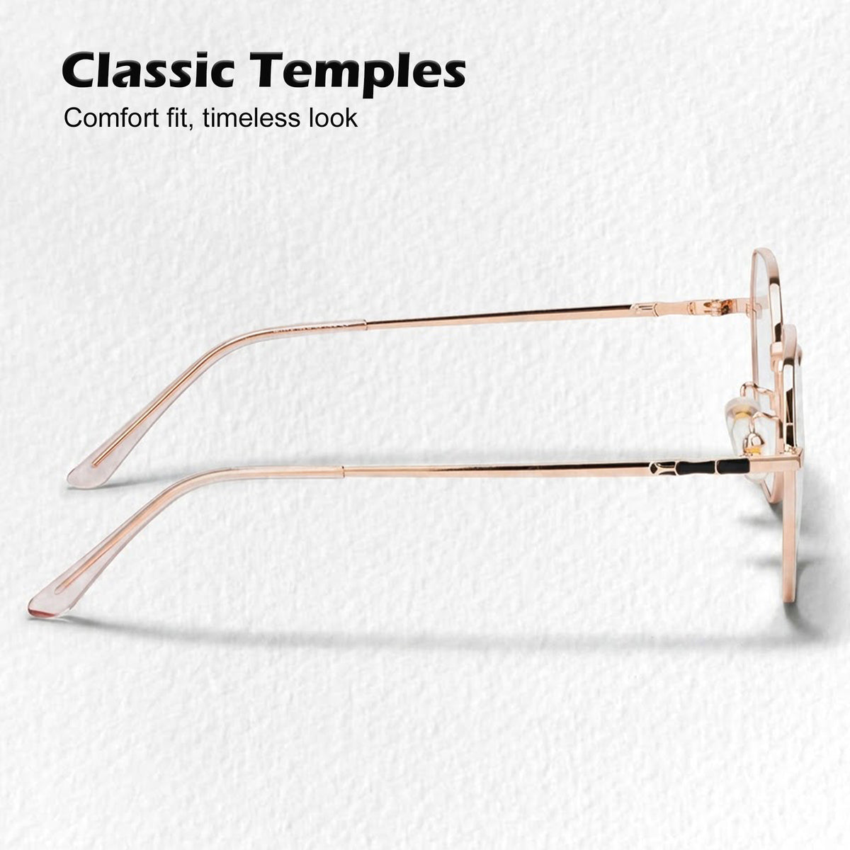 Royal Son Hexagonal Blue Ray Cut Men Women Eye Glasses - SF0019-C5