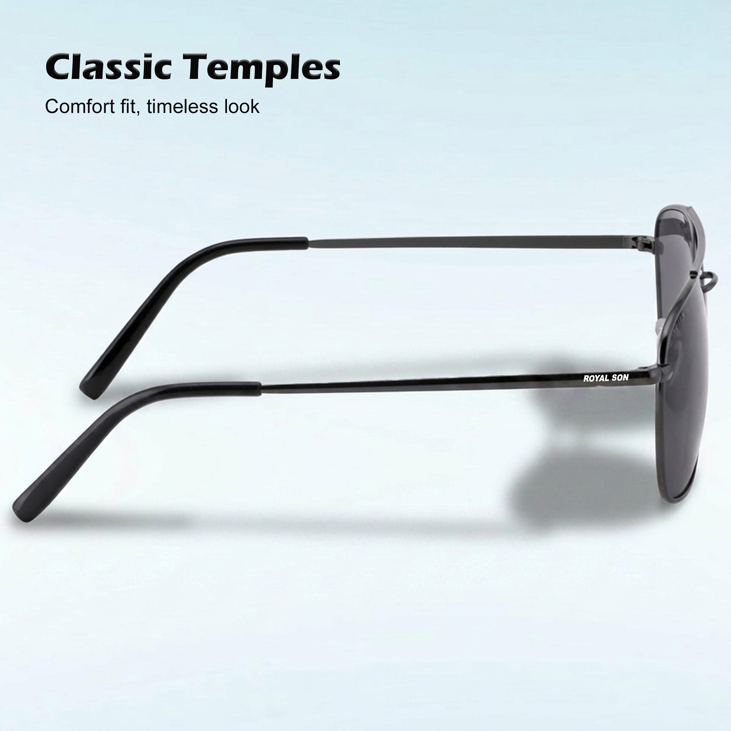 ROYAL SON UV Protected Square Sunglasses For Men And Women - RS0039AV