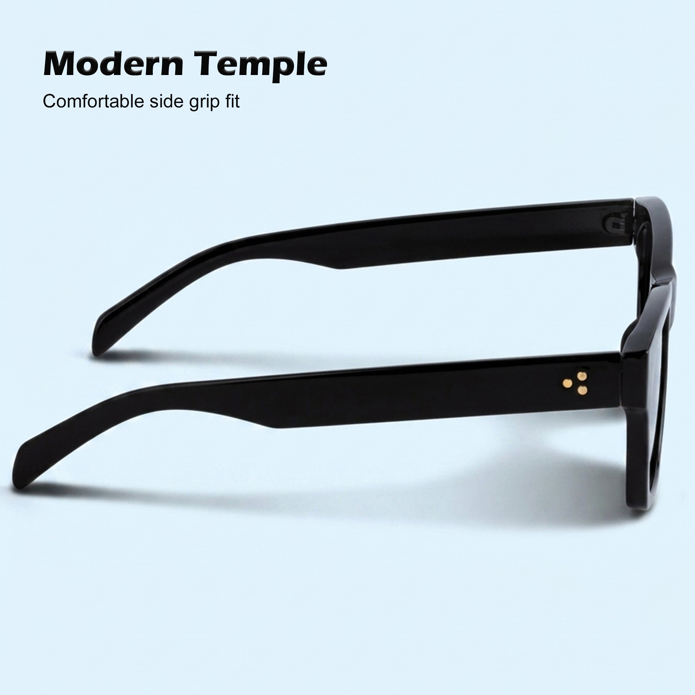 Royal Son Oversized Black UV Protection Coolers Sunglasses Men Women - CHI00167-C1
