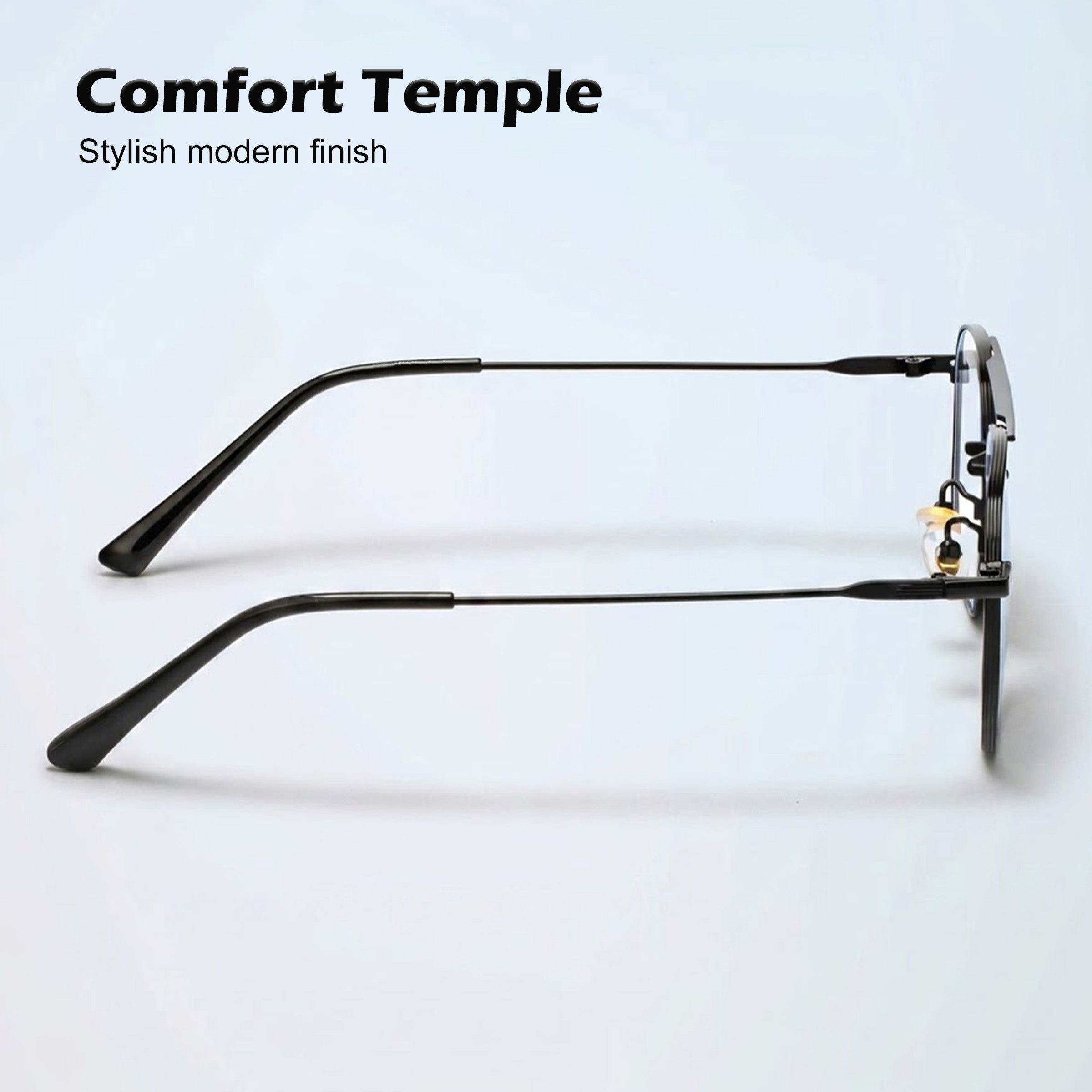 Royal Son Square Blue Ray Cut Men Women Eye Glasses - SF0020-C1