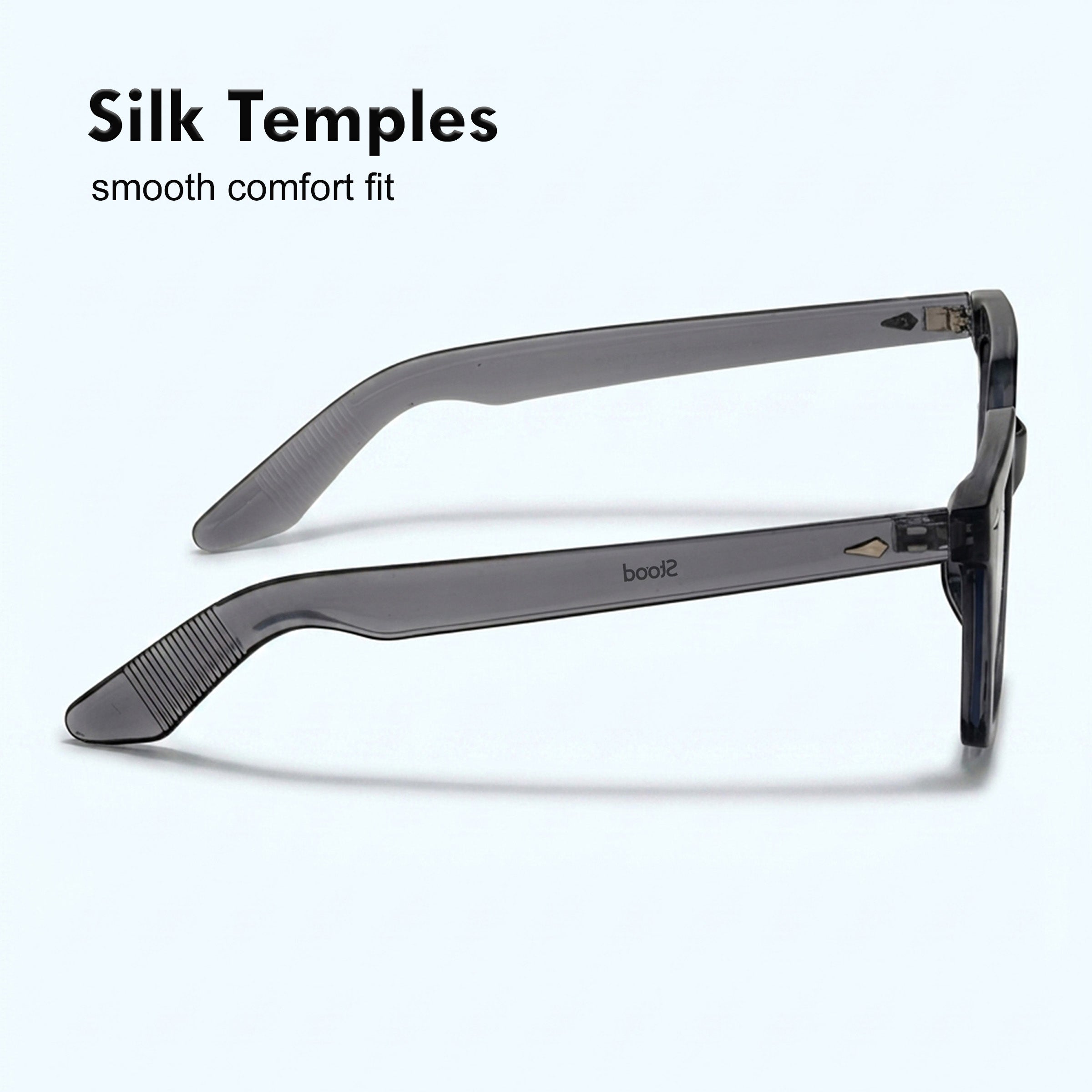 Stood Retro Square Black UV Protection Chashma For Men & Women New Style – SG-STD0013-C2