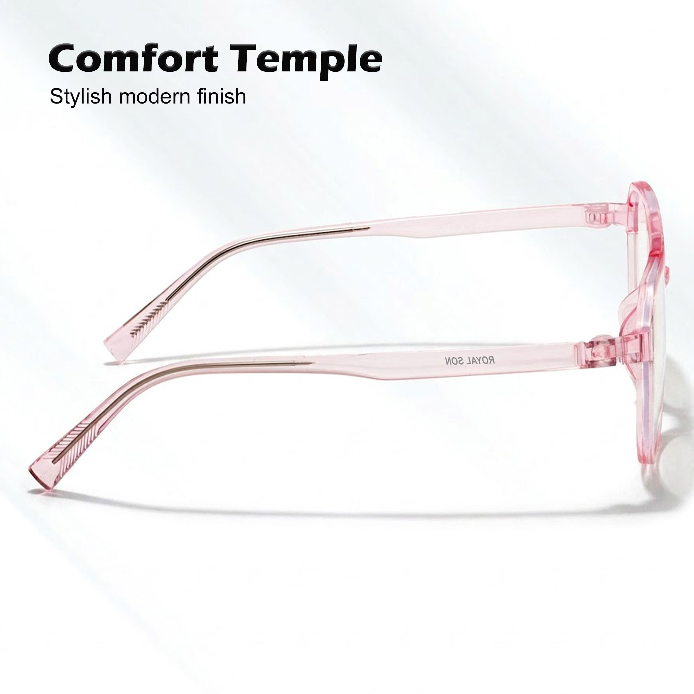 Royal Son Pilot Black Computer Glasses Men Women  - SF0060-C5