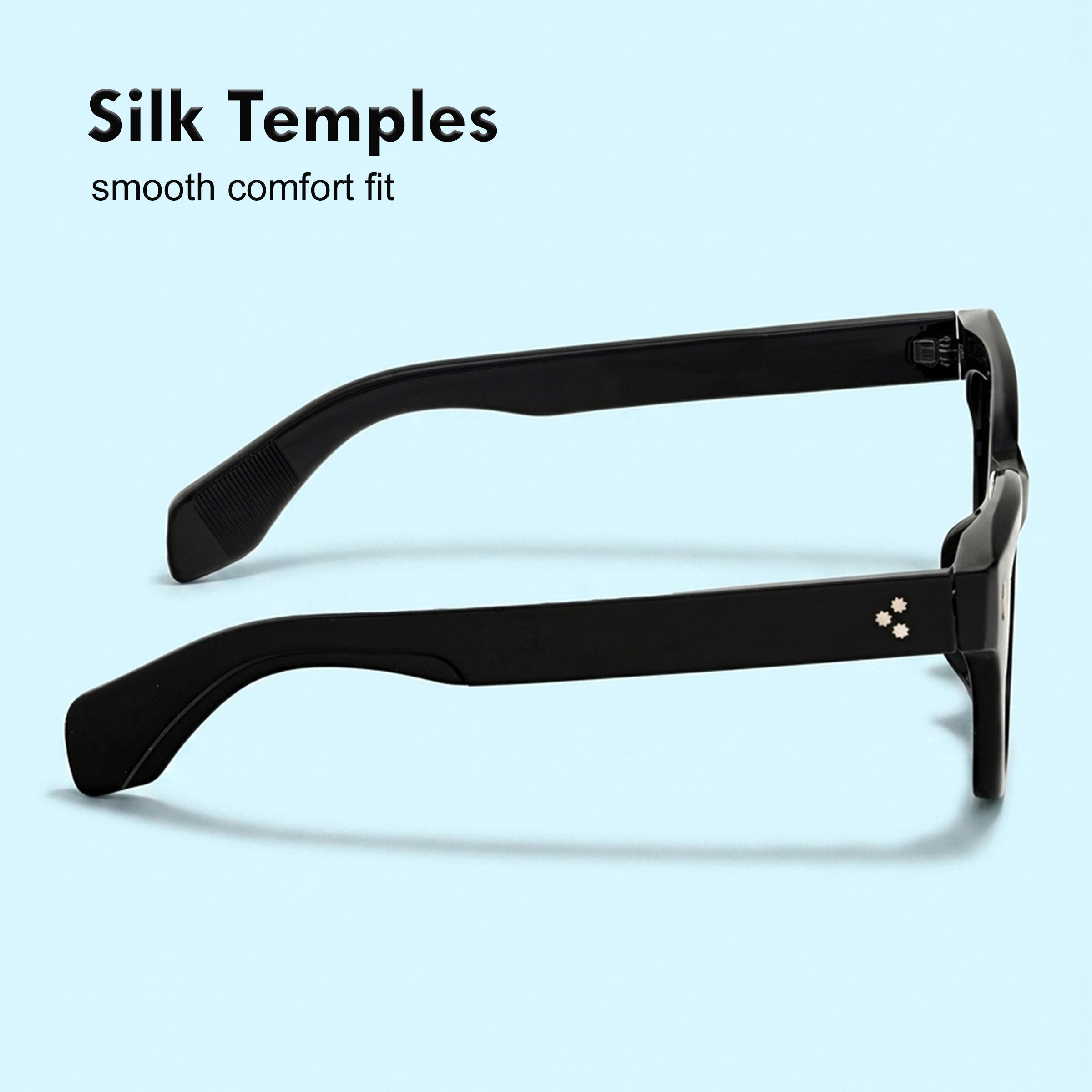 Stood Cat Eye Square Black UV Protection Sunglasses For Men & Women Stylish – SG-STD0027-C1