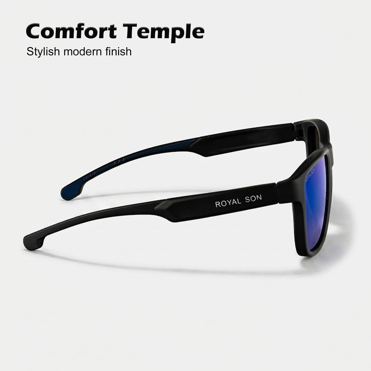 Royal Son Sports Black Polarized Sunglasses Men Women- CHI00173-C3
