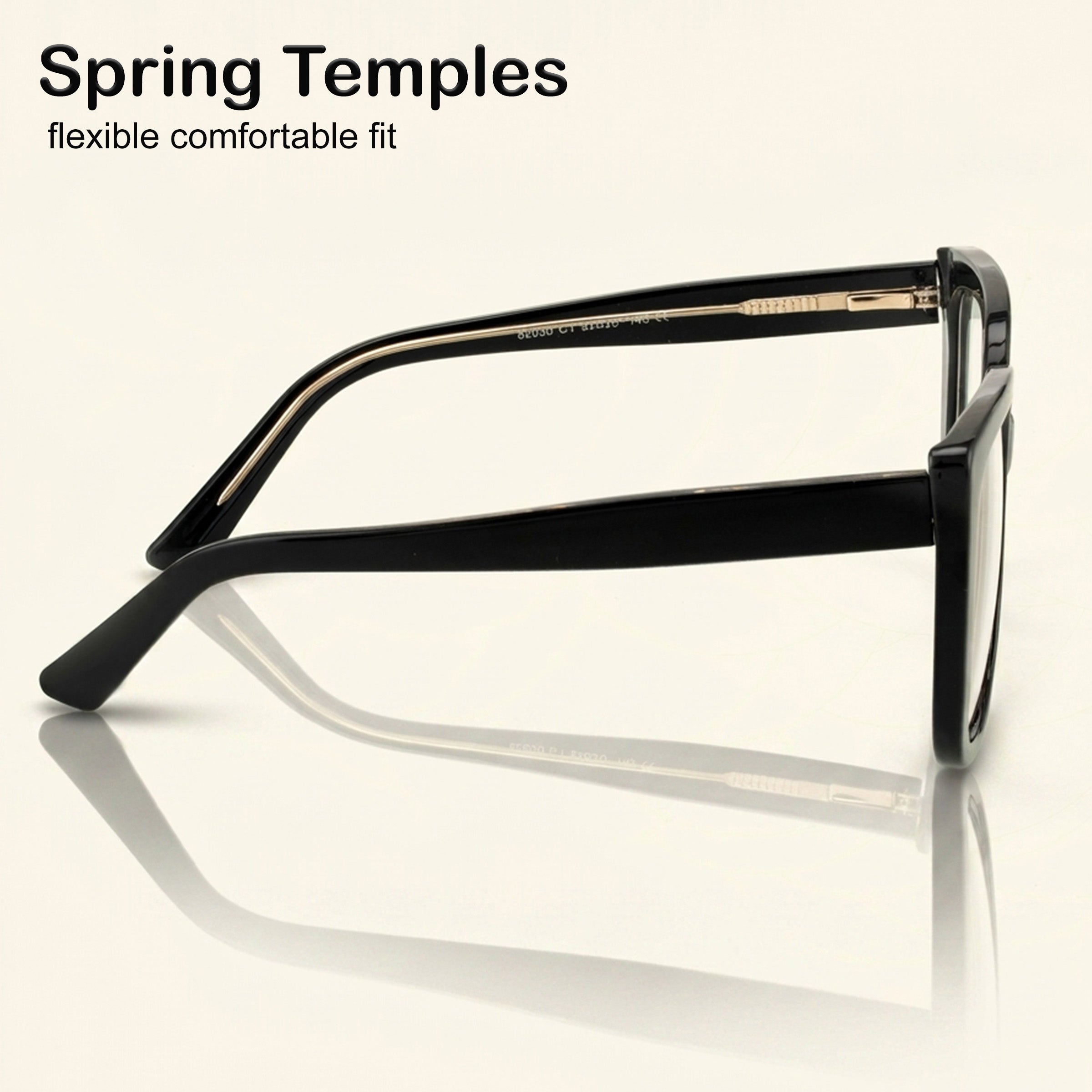 PERKEY Full Rim Square-Oversized  Spectacles Frames Men Women - OPTL002-C1