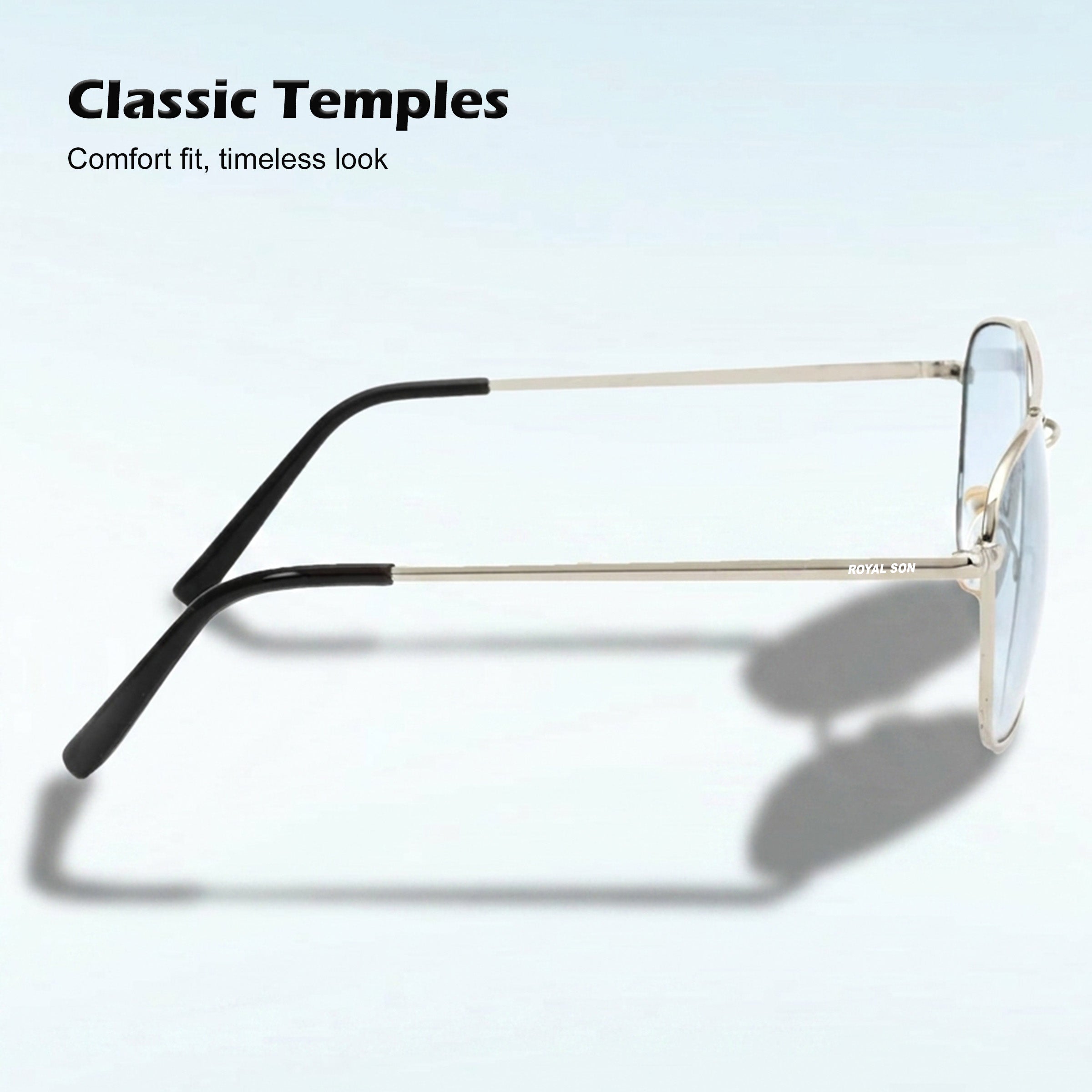 ROYAL SON UV Protected Square Sunglasses For Men And Women - RS0041AV