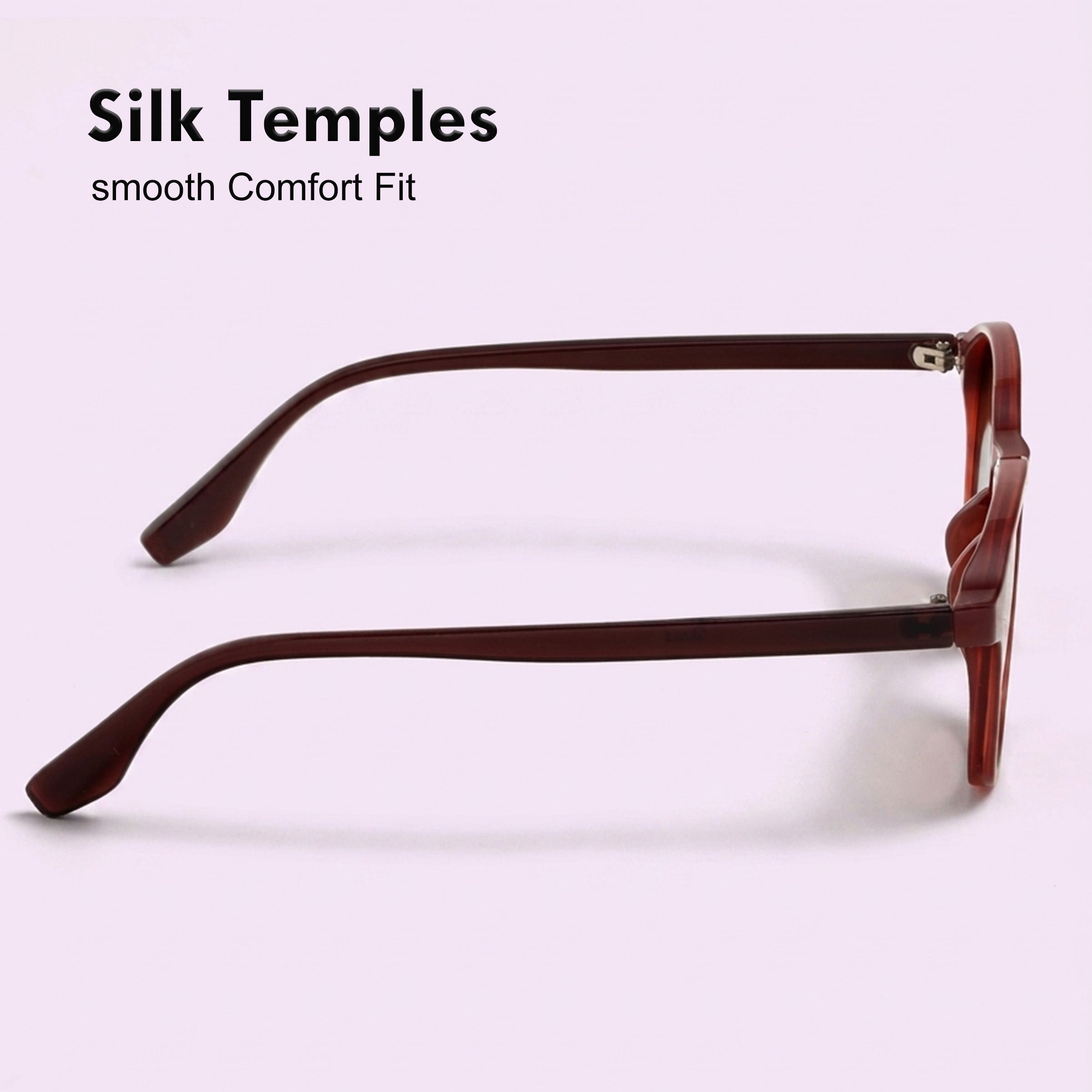 Stood Retro Square Brown UV Protection Chashma For Men & Women New Style – SG-STD0011-C2