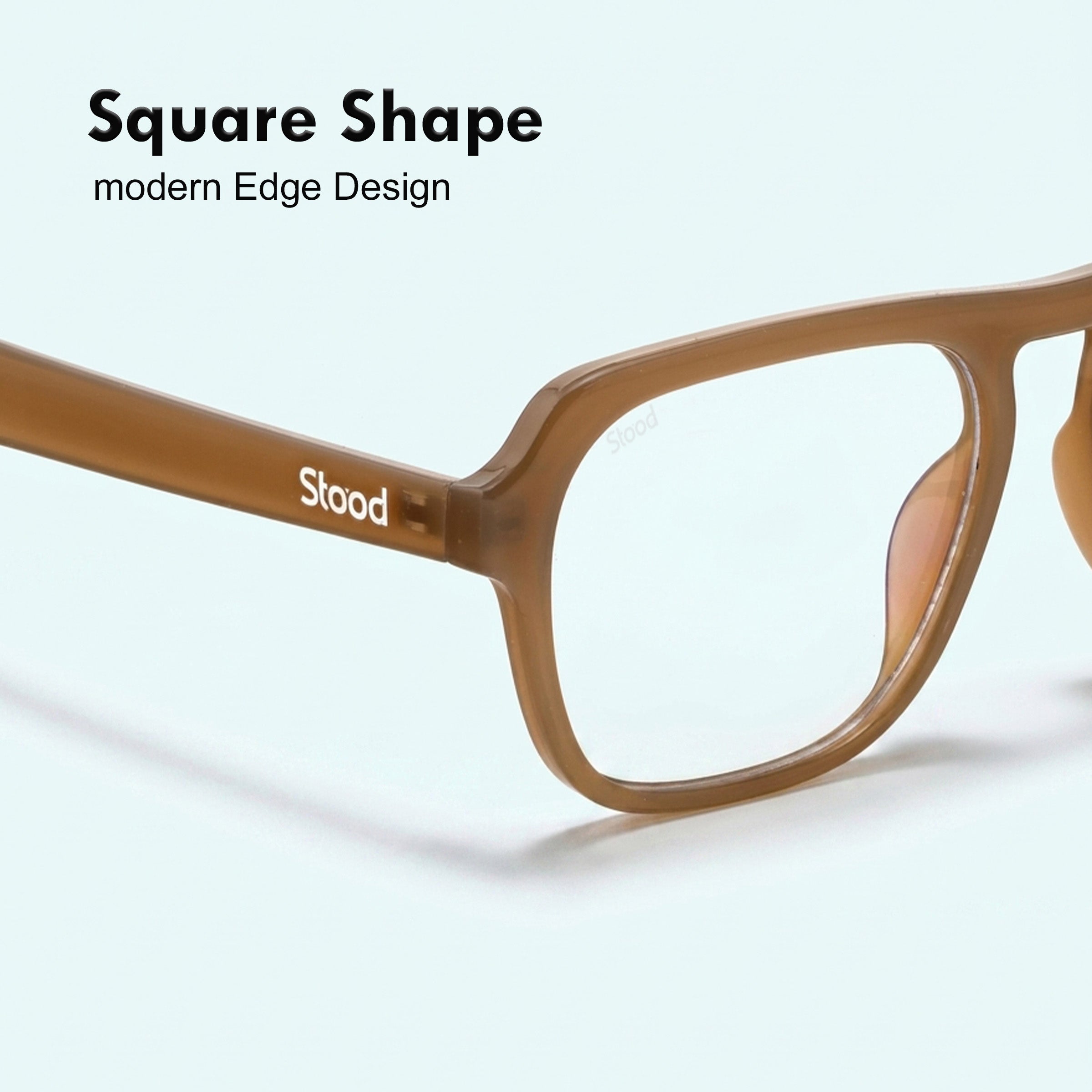 Stood Square Eye Protection Anti Glare Computer Glasses For Men & Women – SF-STD0024-C3