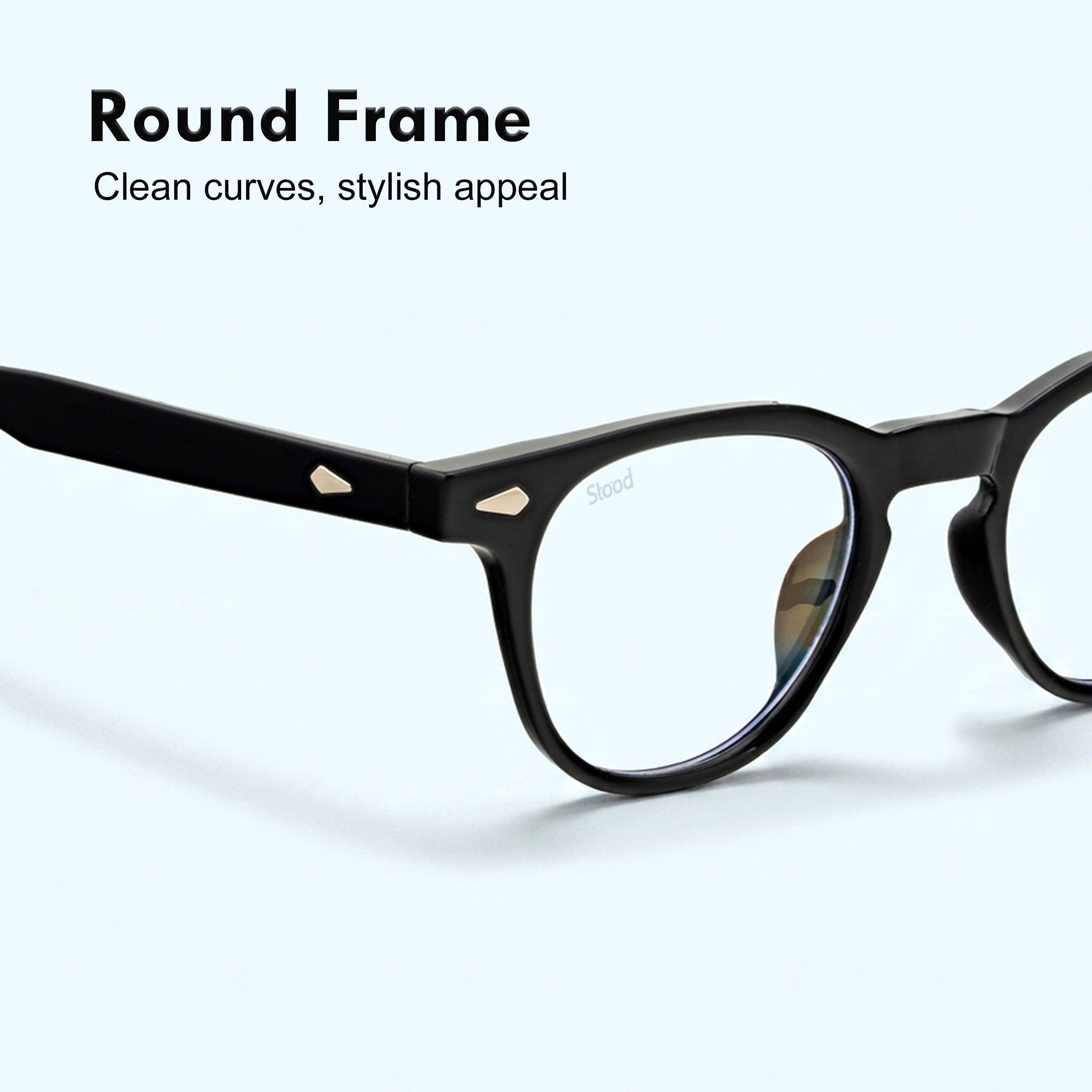 Stood Round Eye Protection Computer Glasses For Men & Women – SF-STD0026-C1