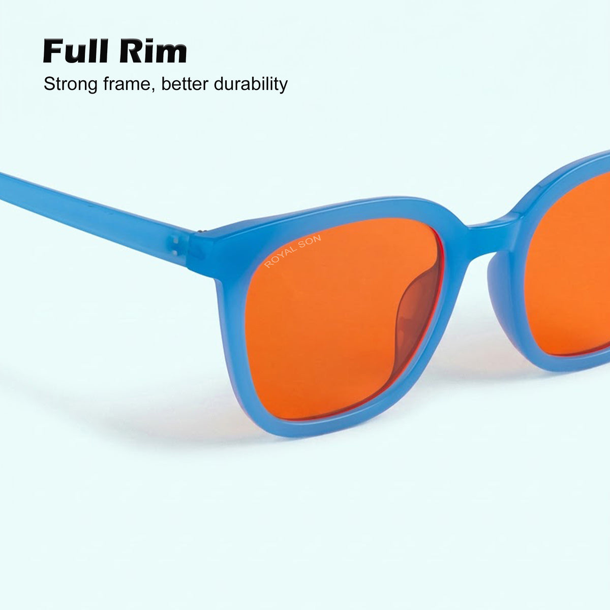 Royal Son Cat Eye Black Sunglasses  Men Women  CHI00165-C3