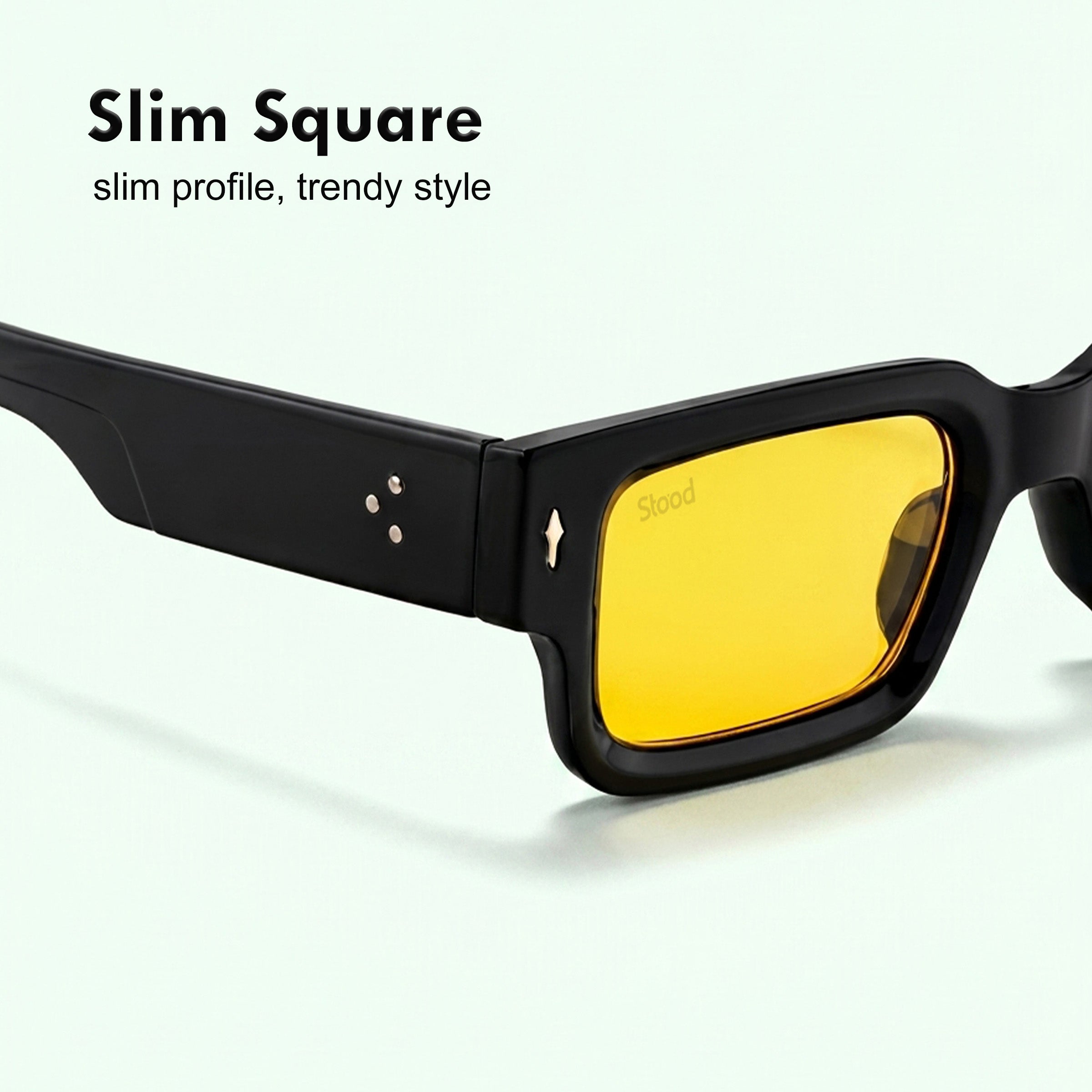 Stood Narrow Square Day Night Driving Sun Glasses For Men For Men & Women Stylish – SG-STD0014-C3