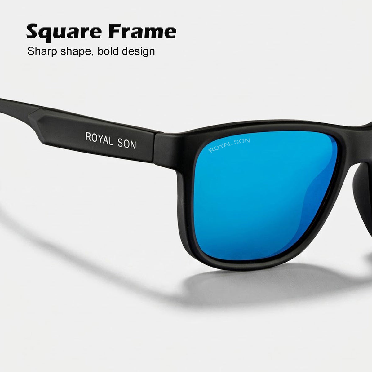Royal Son Sports Black Polarized Sunglasses Men Women- CHI00173-C3