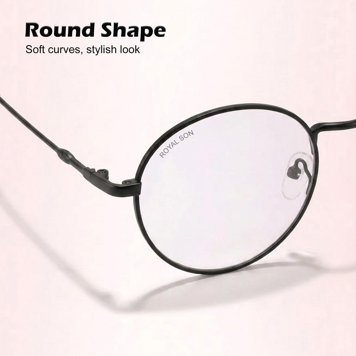Royal Son Round Men Women Eye Glasses - SF001-C3