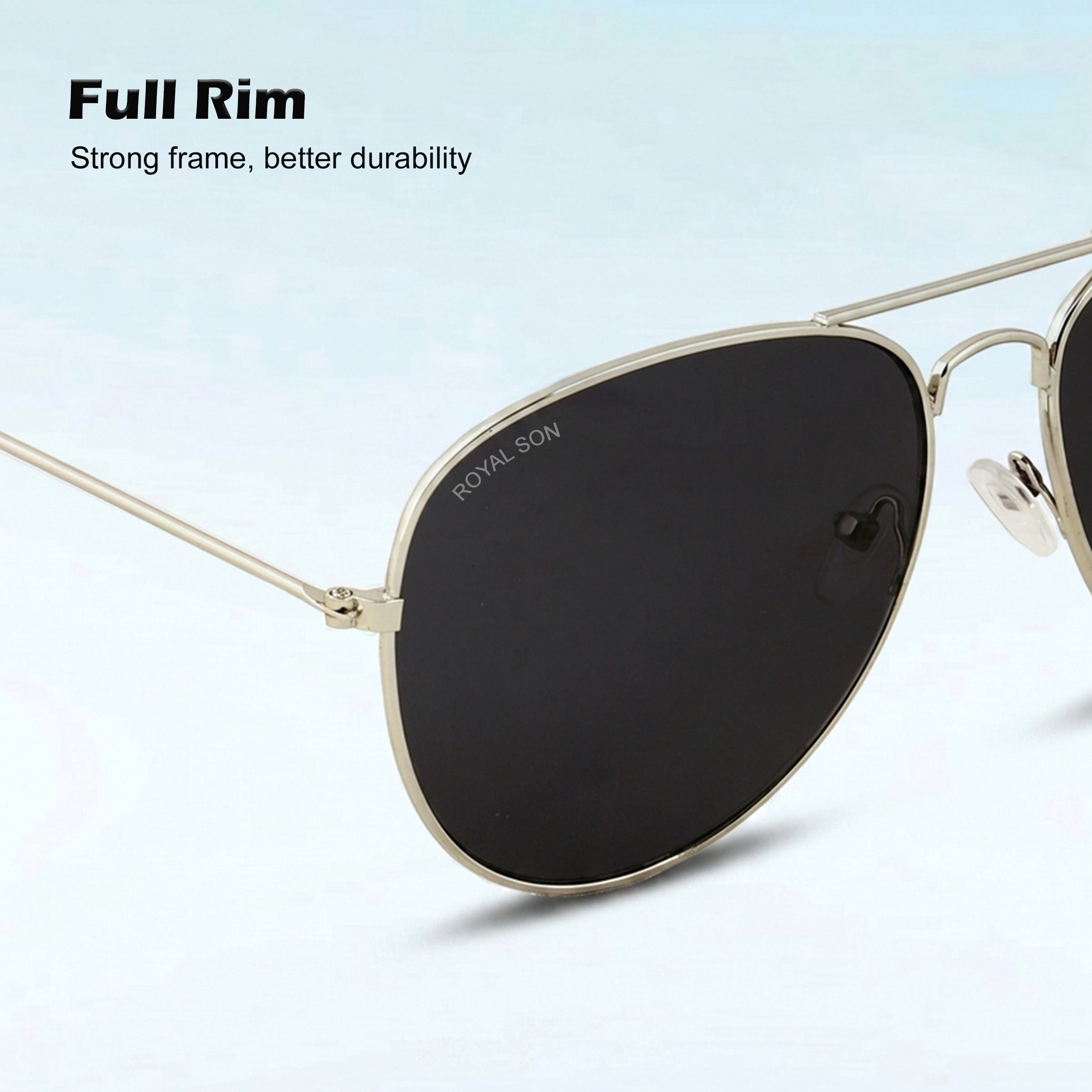 ROYAL SON UV Protected Sunglasses For Men and Women - RS007AV