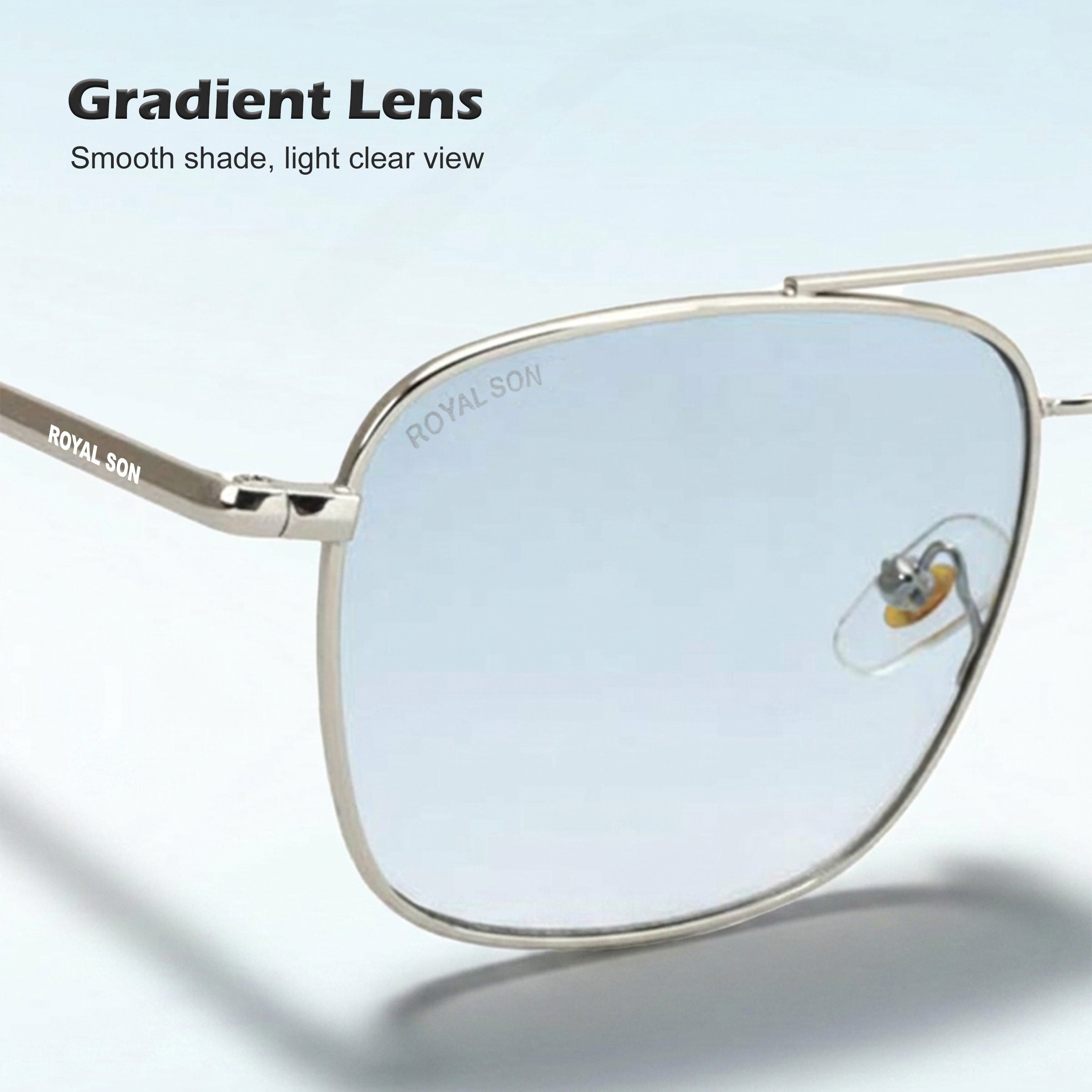 ROYAL SON UV Protected Square Sunglasses For Men And Women - RS0041AV