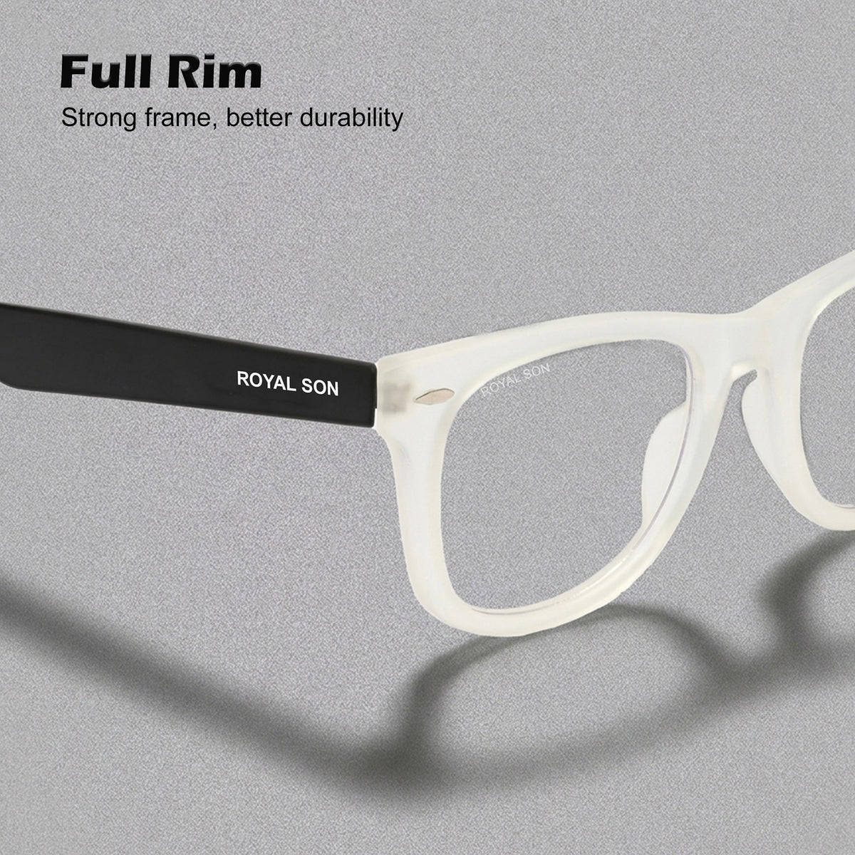 ROYAL SON Blue Cut Spectacle Frames For Men Women - SF-RS3030-C9
