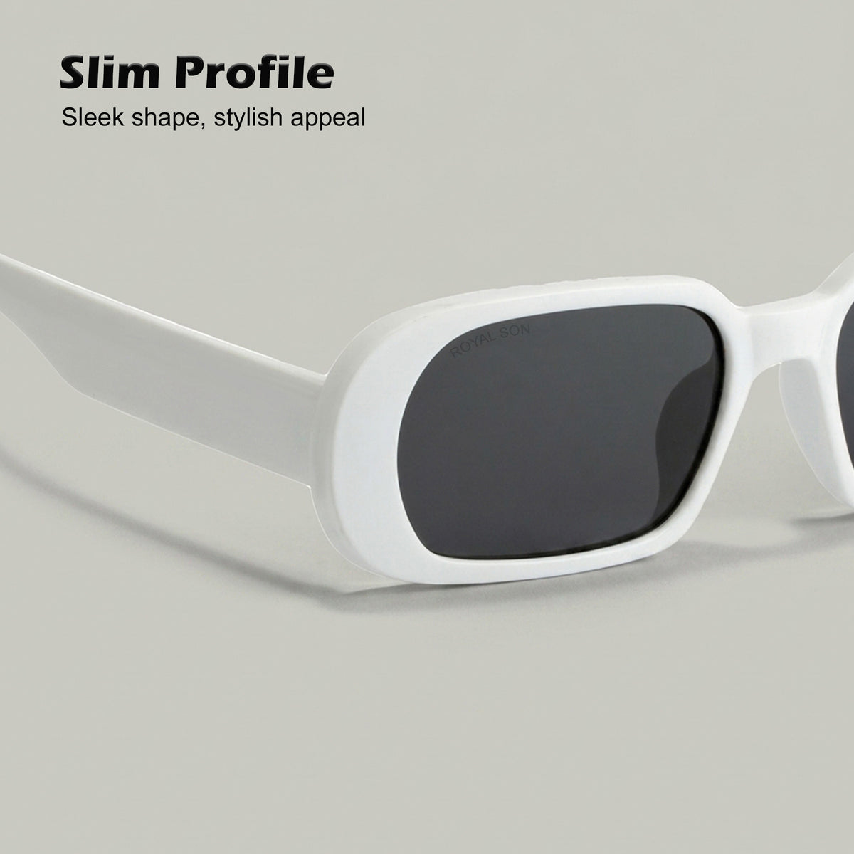 Royal Son Rectangular UV Protected Women Sunglasses - CHIWM00120-C3