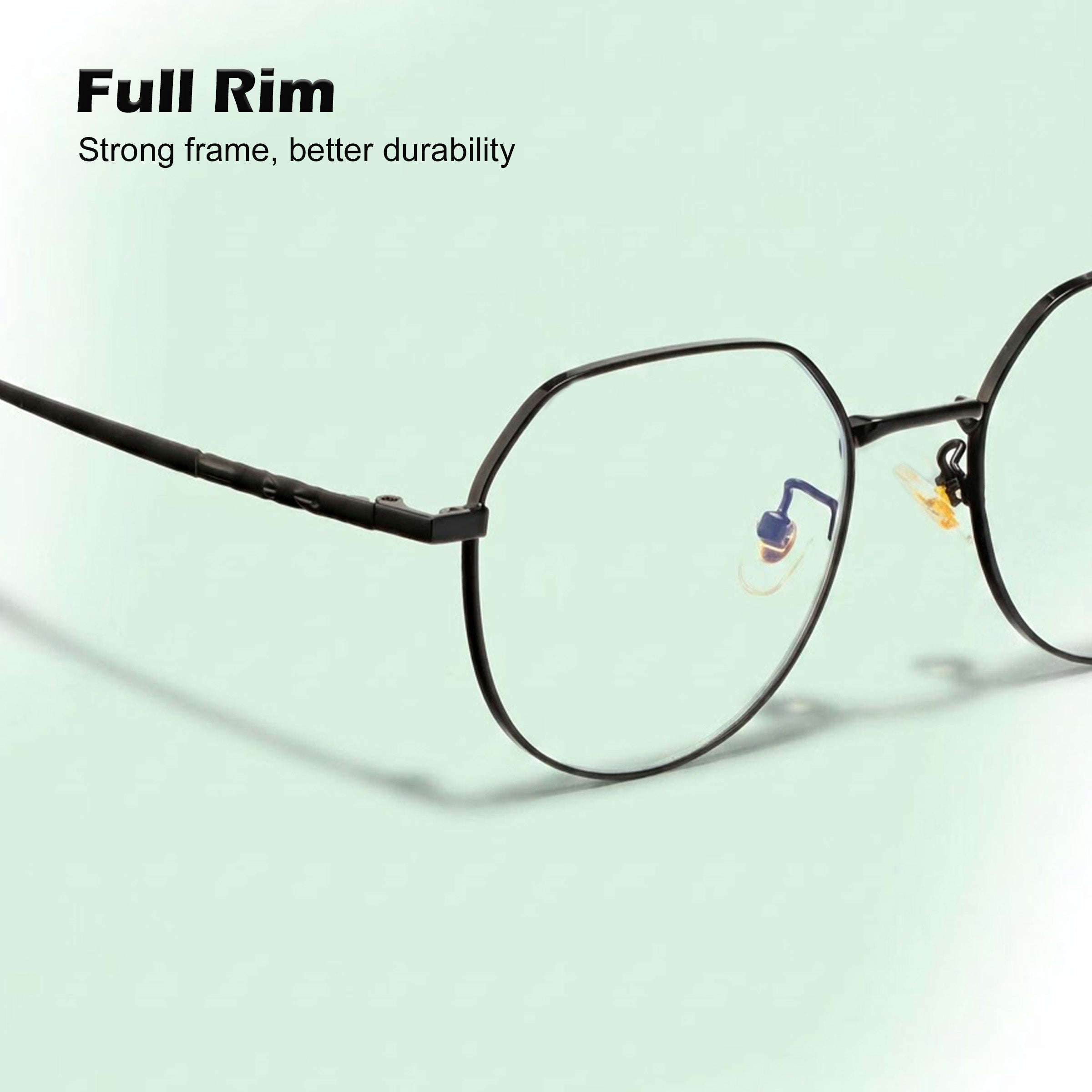 Royal Son Round Blue Ray Cut Men Women Eye Glasses - SF0018-C1