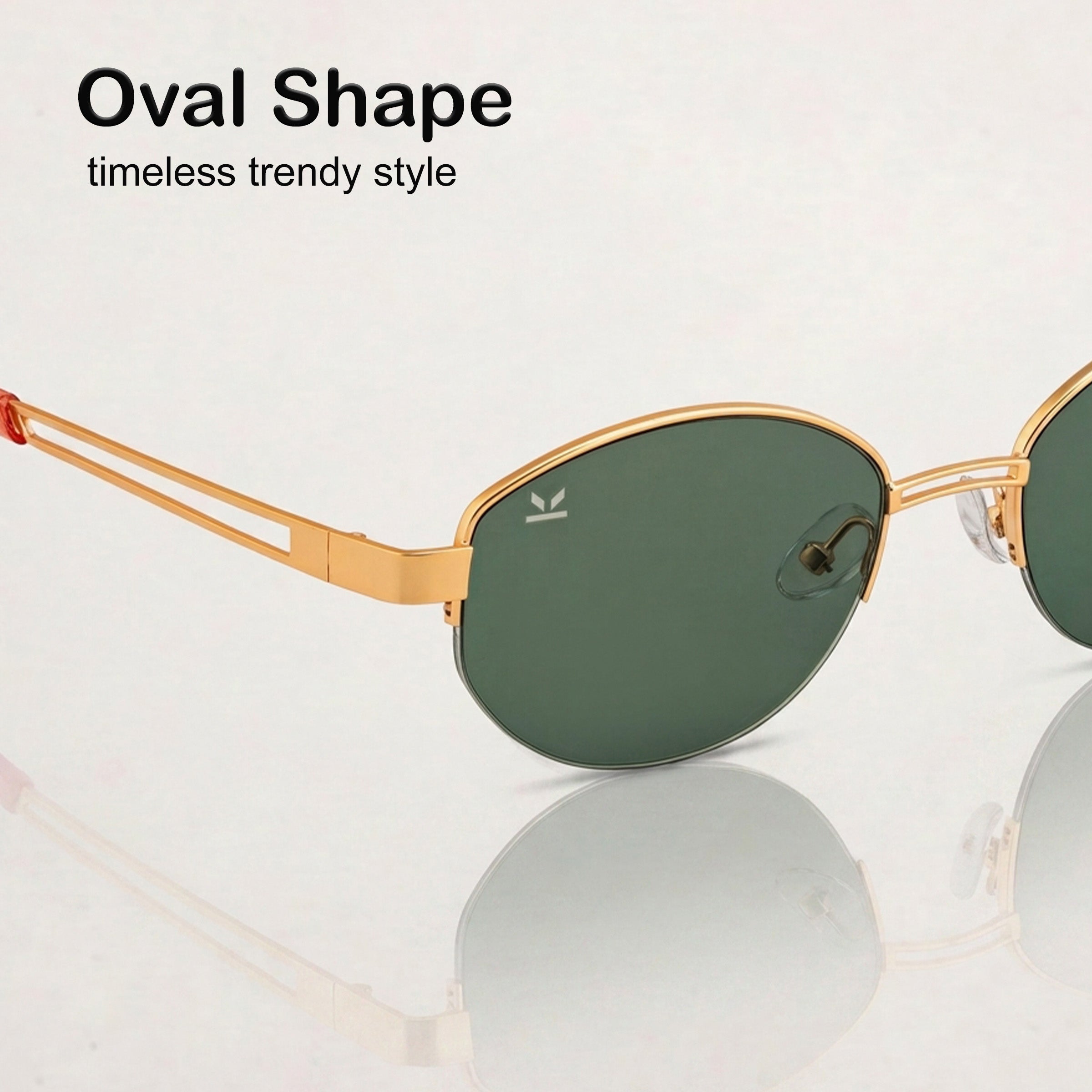 Perkey Oval UV Protection Goggles For Men & Women Sunglasses – PRKY0022-C2