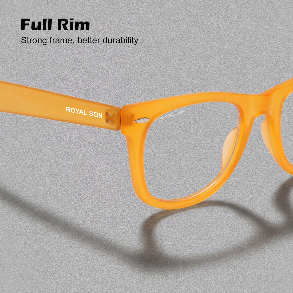 ROYAL SON Transparent Spectacles For Men Women - SF-RS3030-C13