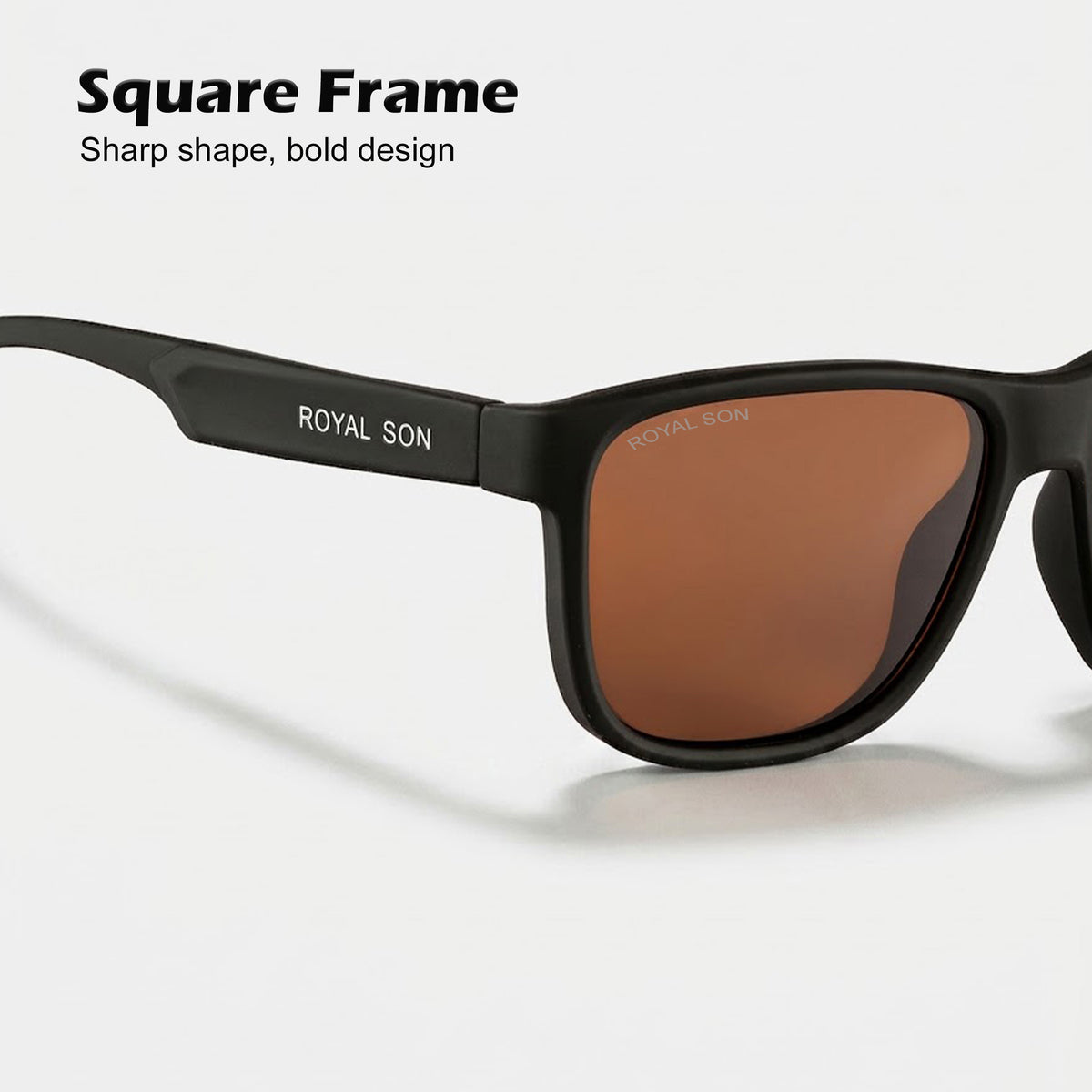 Royal Son Sports Black Polarized Sunglasses Men Women- CHI00173-C2
