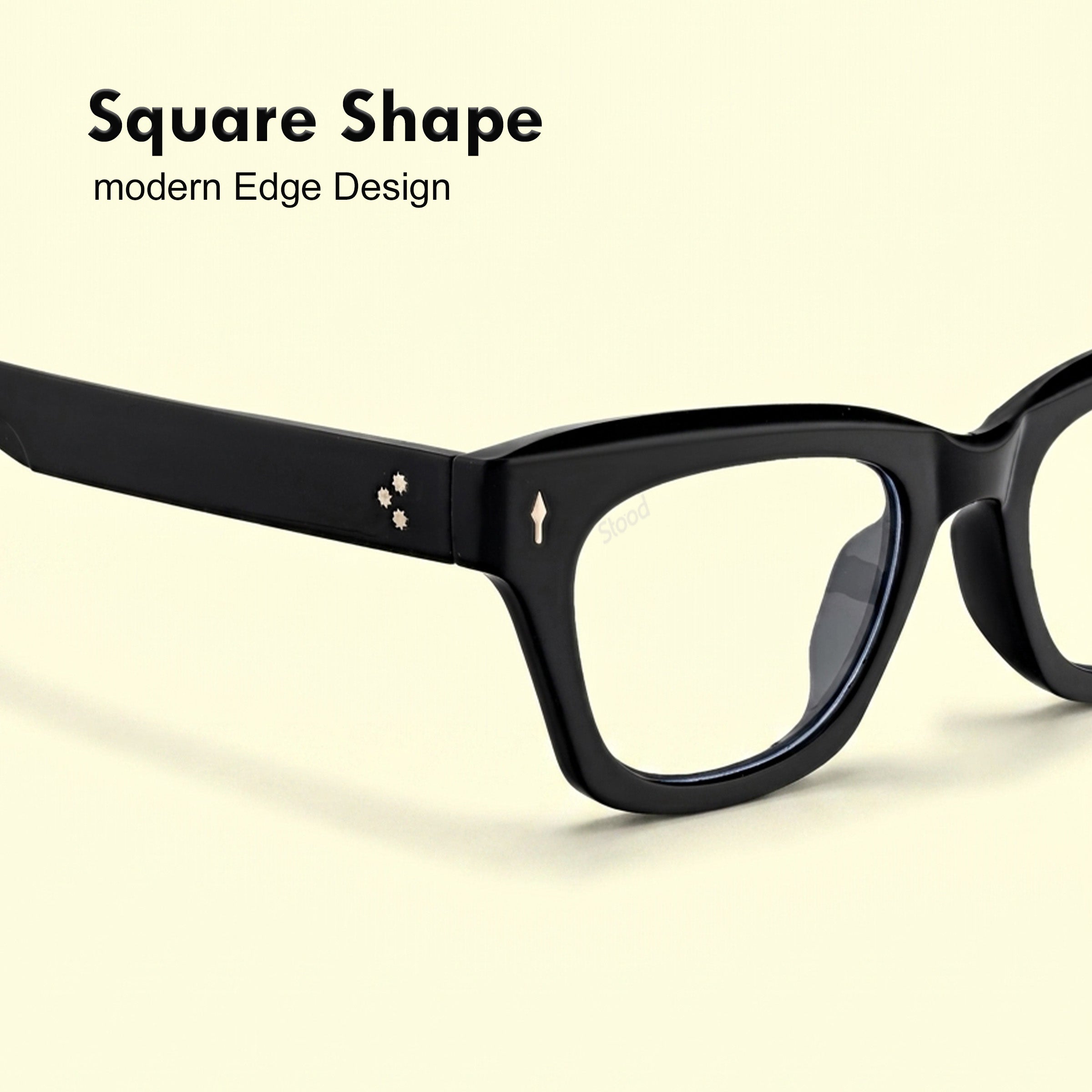 Stood Square Eye Protection Computer Glasses For Men & Women – SF-STD0027-C1