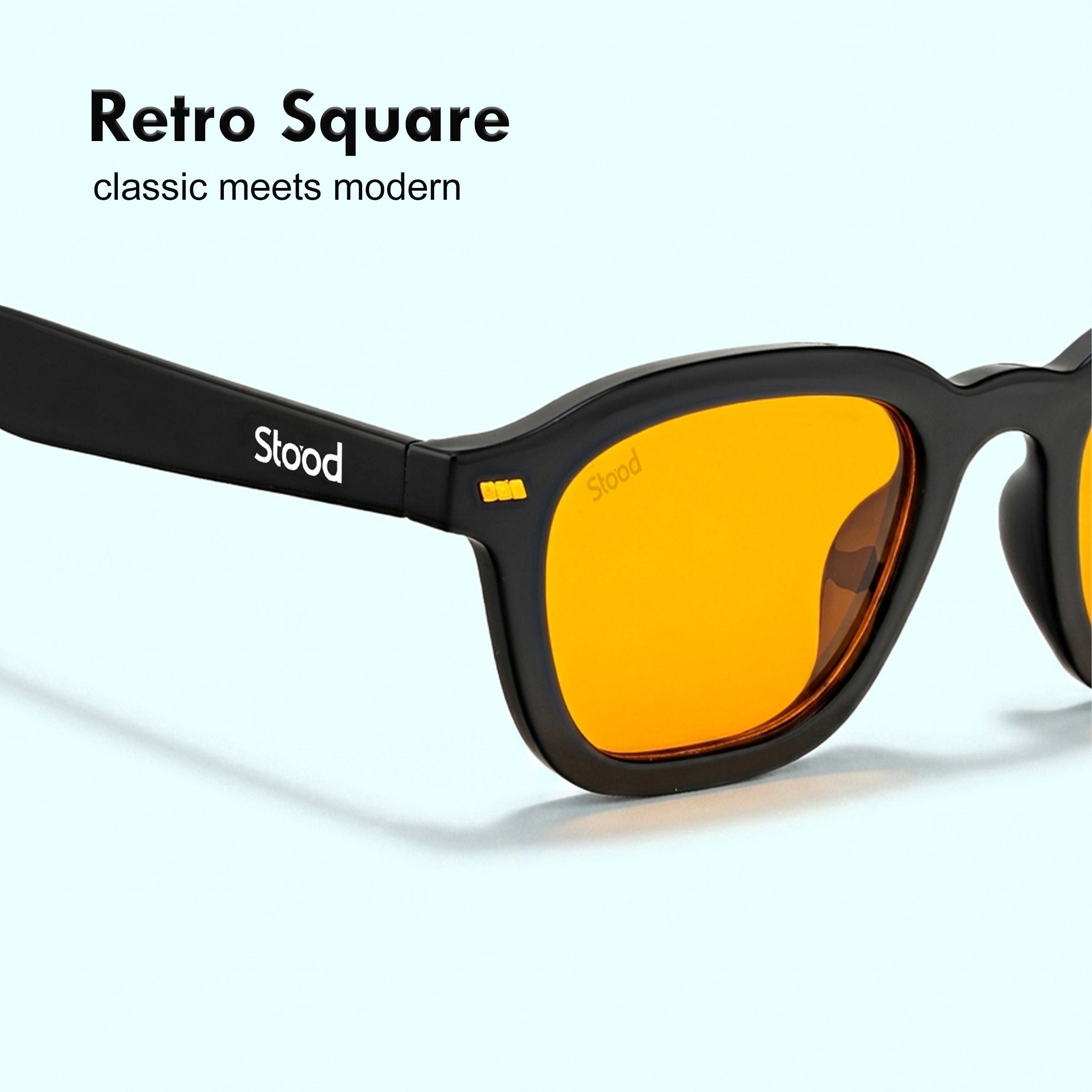Stood Square Day Night Driving Sun Glasses For Men For Men & Women Stylish – SG-STD0016-C2