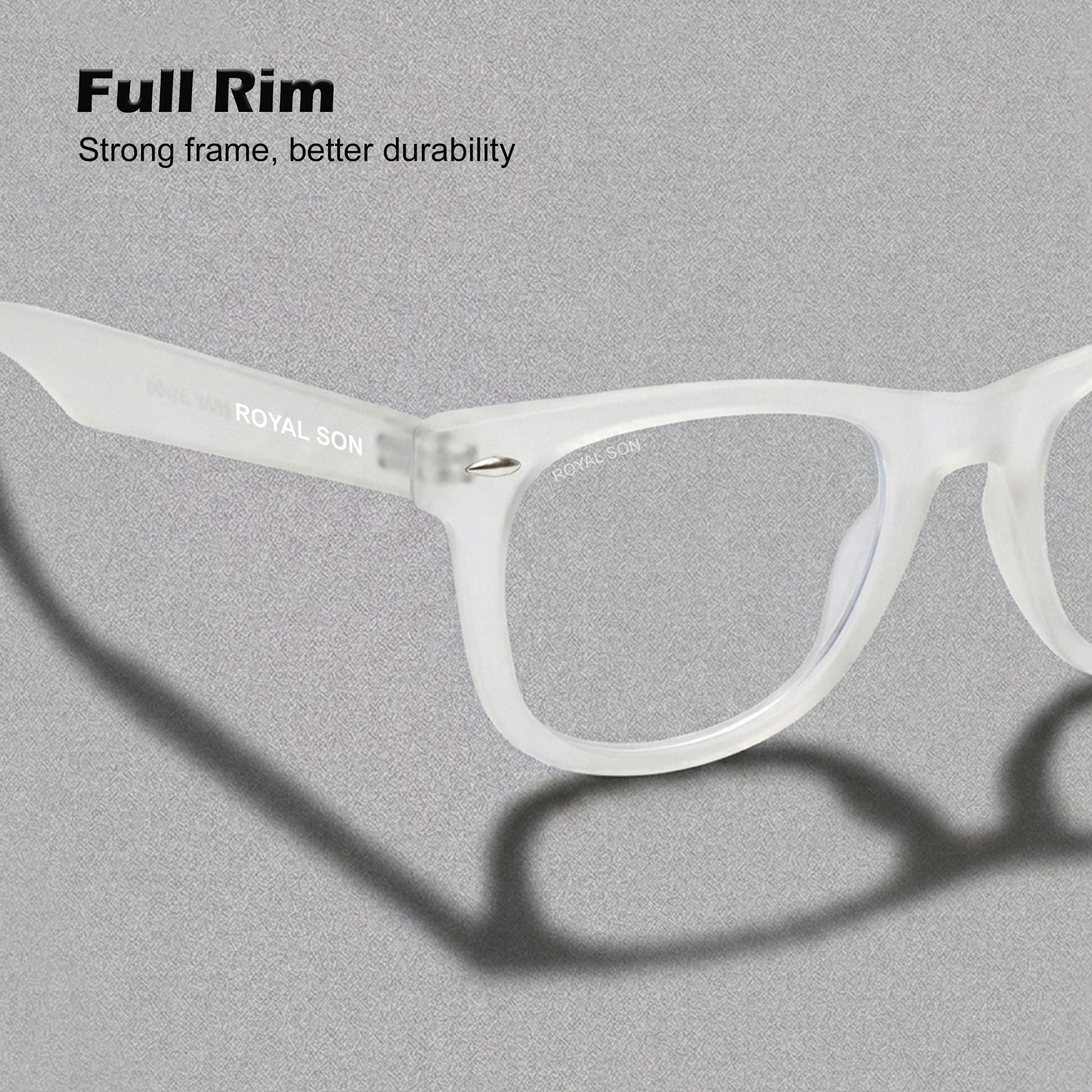 ROYAL SON Blue Block Eyewear Frames For Men Women - SF-RS3030-C10