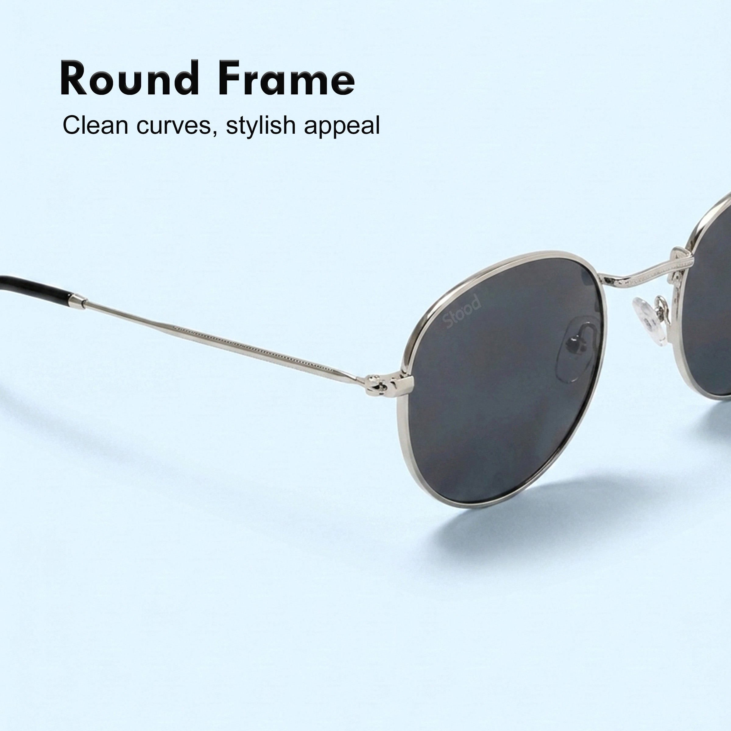 Stood Black UV Protection Sun Glasses For Men For Men & Women Stylish – SG-STD0032-C2
