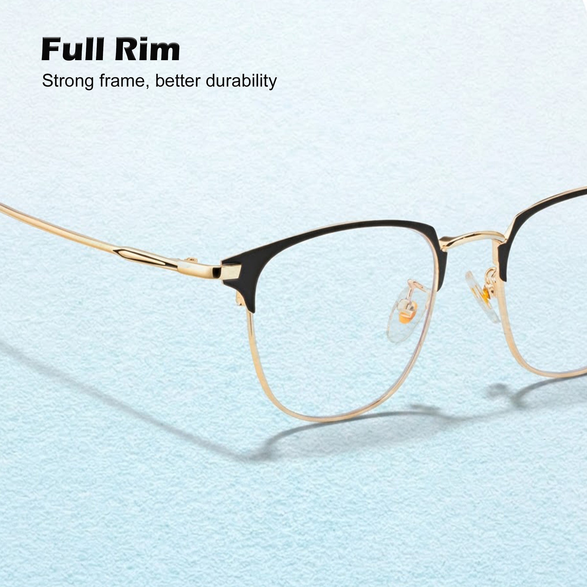 Royal Son Round Blue Ray Cut Men Women Eye Glasses - SF0022-C3