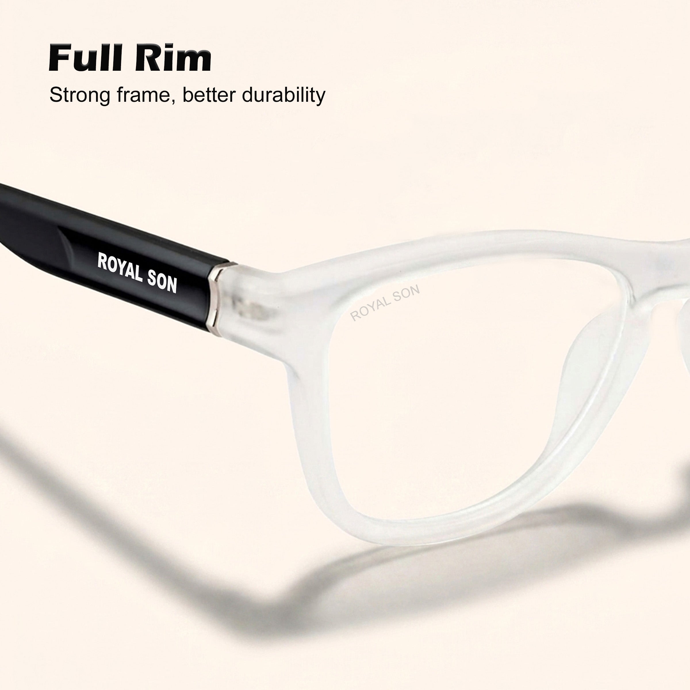 ROYAL SON Blue Cut Spectacle Frames For Men Women - SF-RS2020-C9