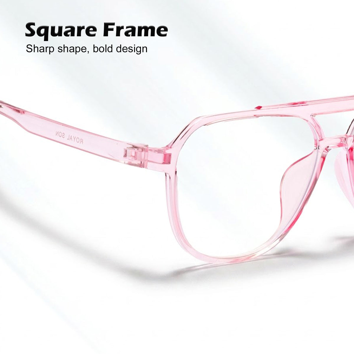 Royal Son Pilot Black Computer Glasses Men Women  - SF0060-C5