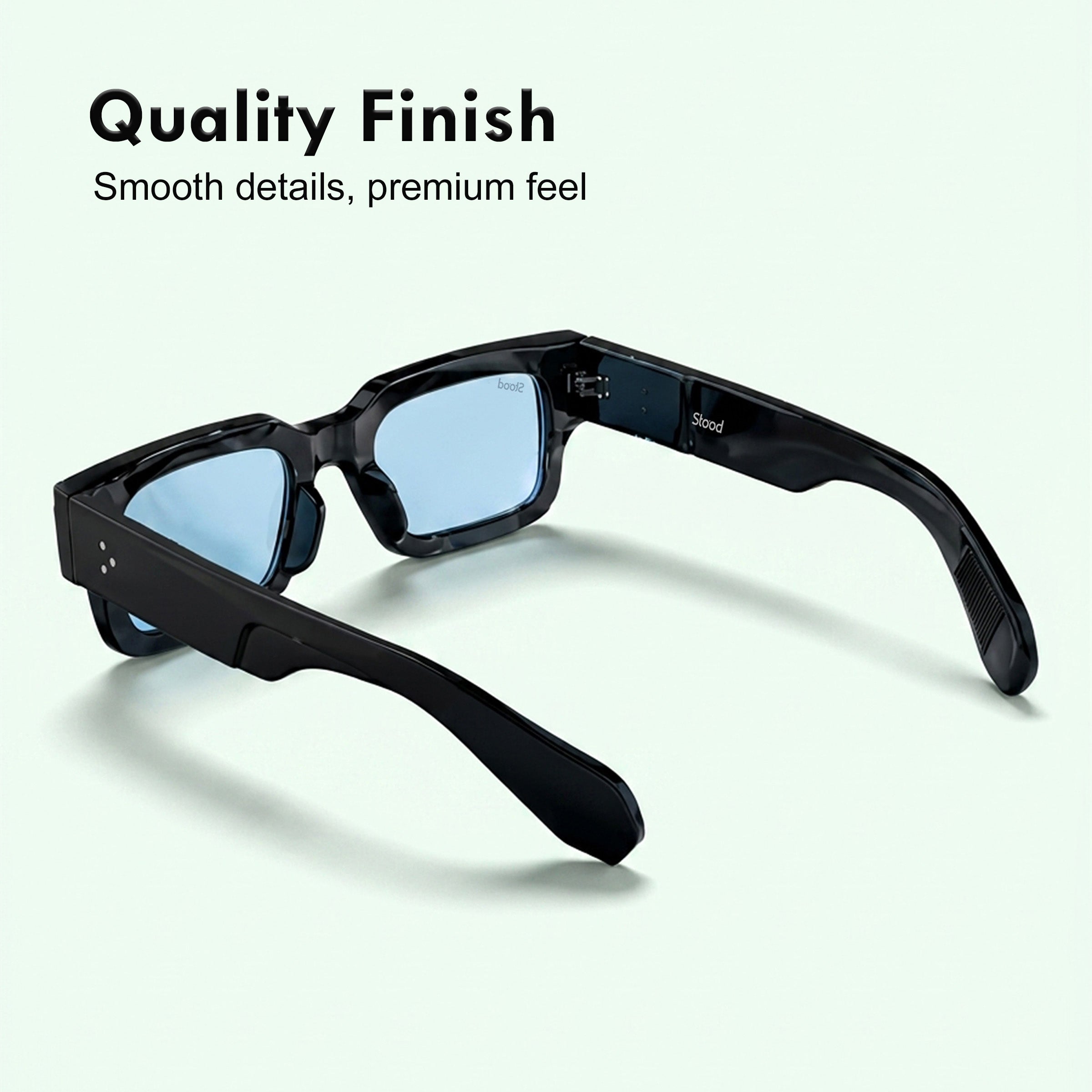 Stood Narrow Square Blue UV Protection Goggles For Men & Women Sunglasses – SG-STD0014-C4