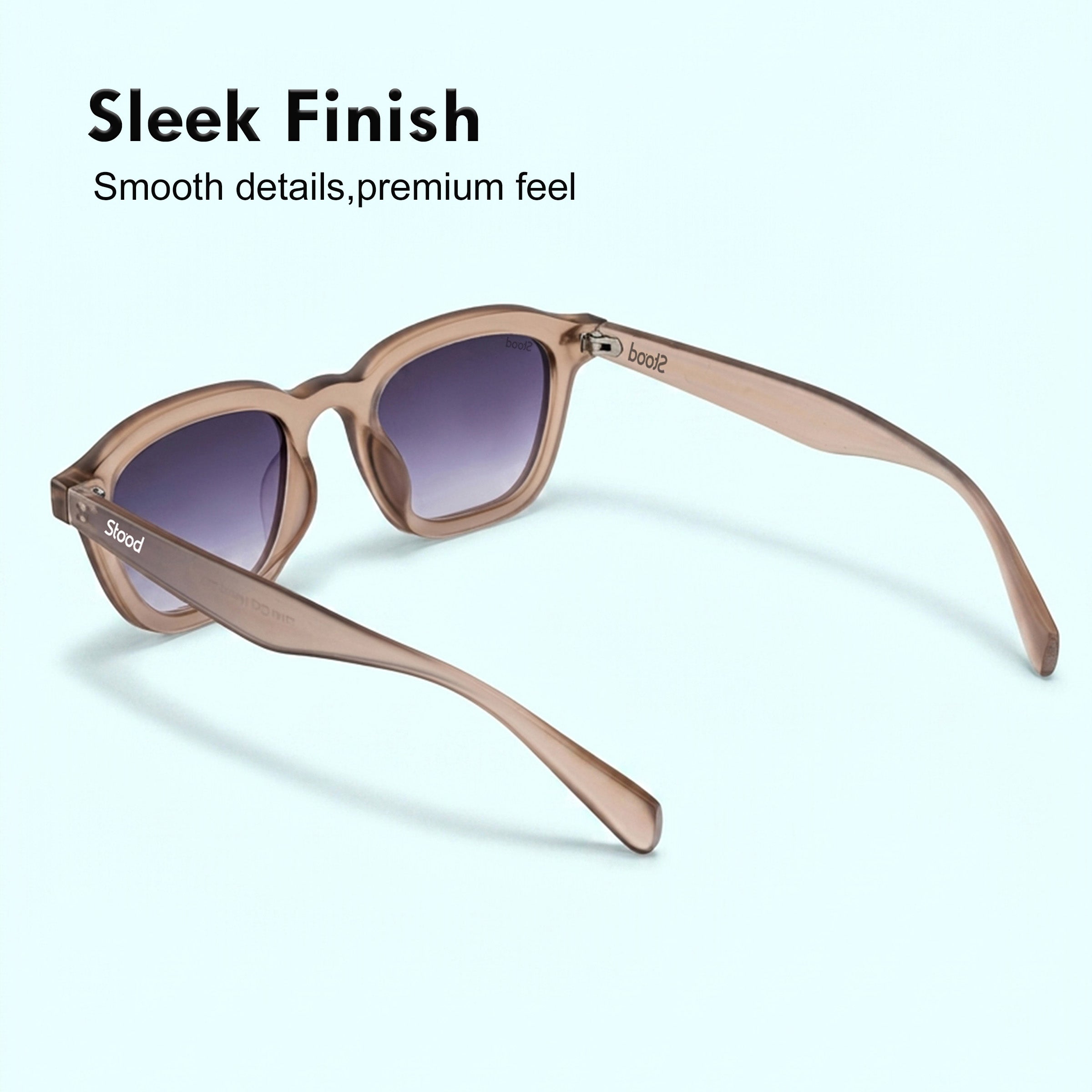 Stood Square Grey UV Protection Chashma For Men & Women New Style – SG-STD0016-C3