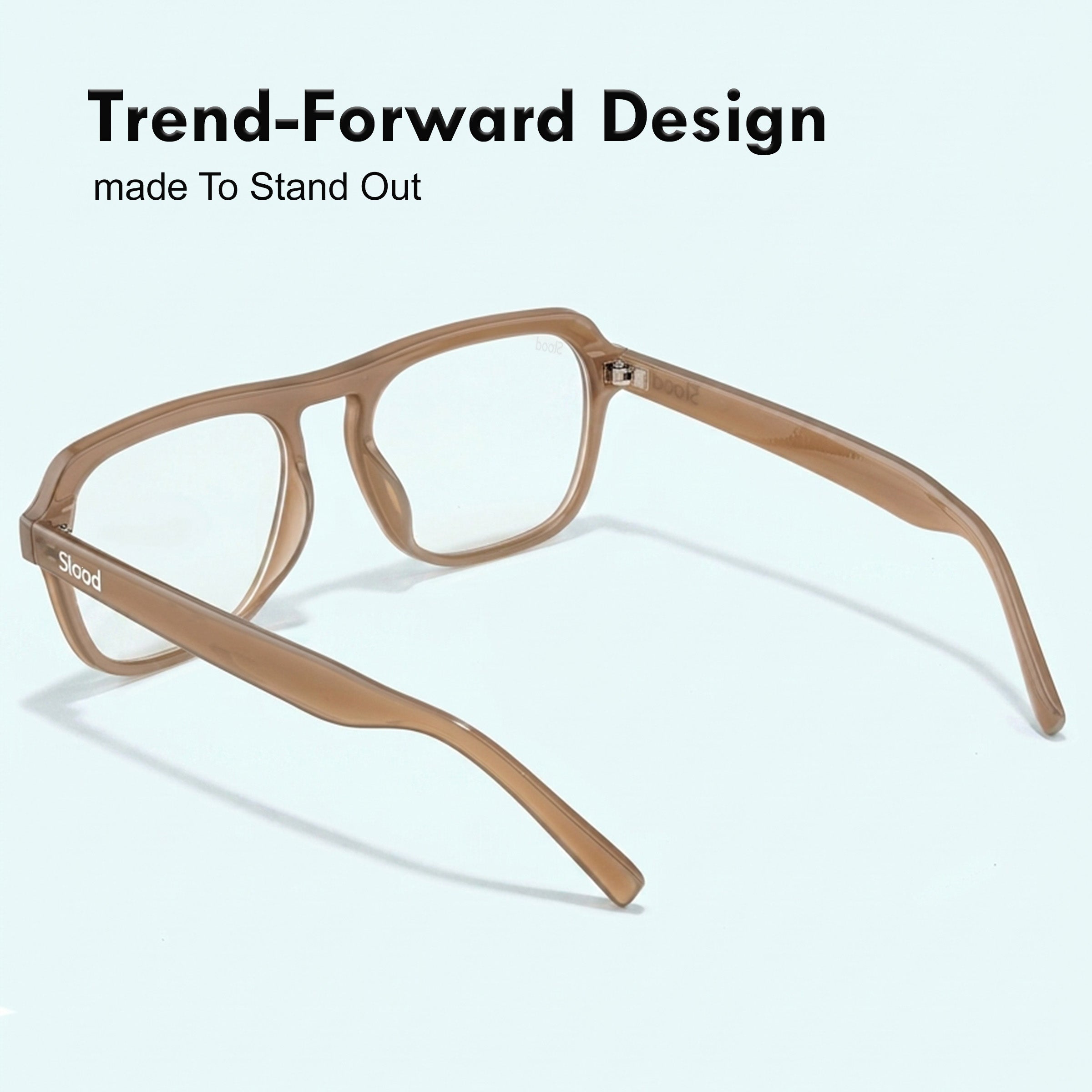 Stood Square Eye Protection Anti Glare Computer Glasses For Men & Women – SF-STD0024-C3