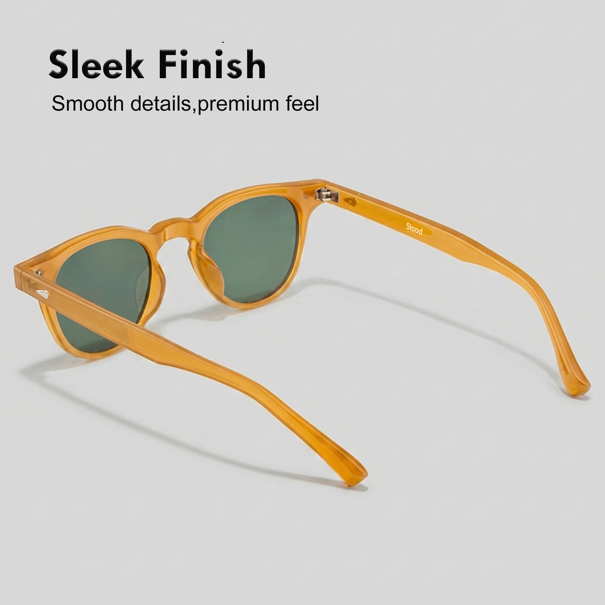 Stood Round Green UV Protection Goggles For Men & Women Sunglasses – SG-STD0026-C2